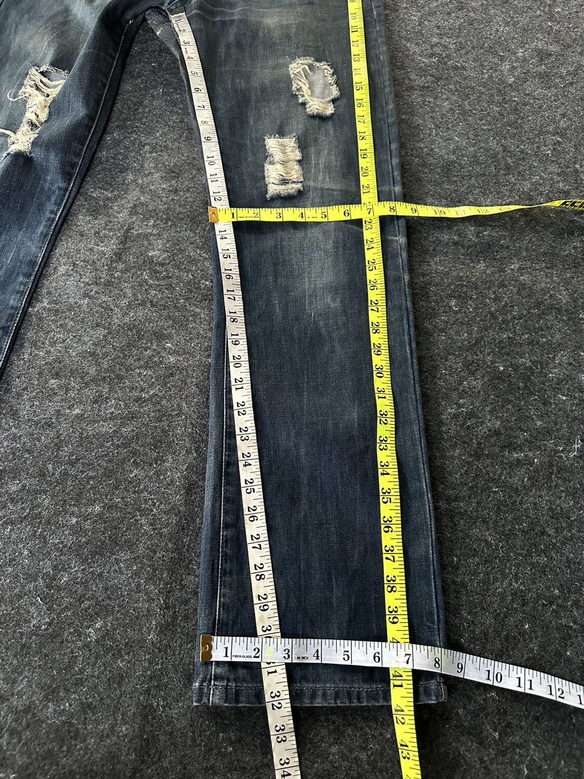Dolce & Gabbana Vintage Dolce Gabbana Distressed Denim 32x32 D542 Size US 32 / EU 48 - 13 Thumbnail