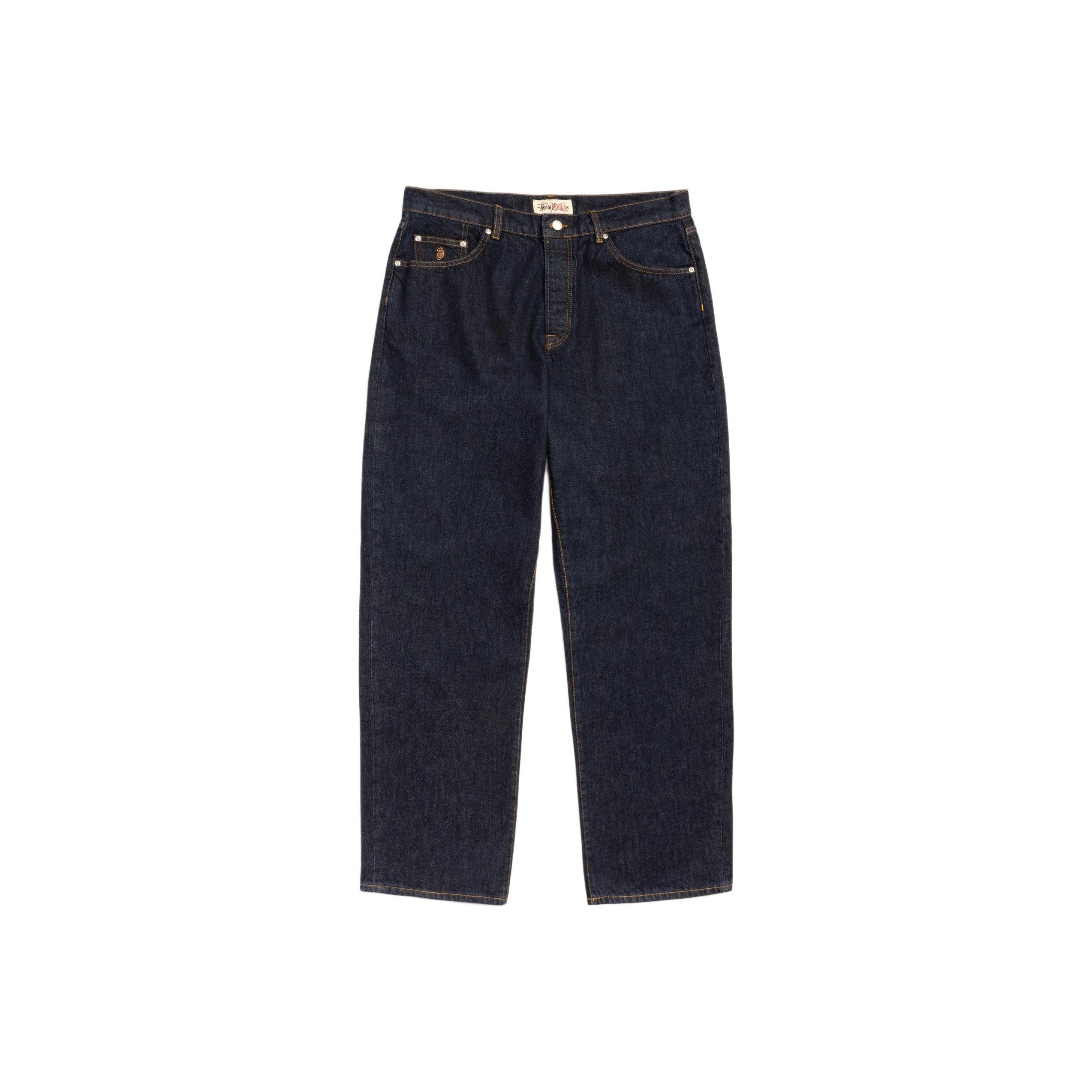 Designer × Japanese Brand × Stussy Stussy Big Ol' Jeans Leopard