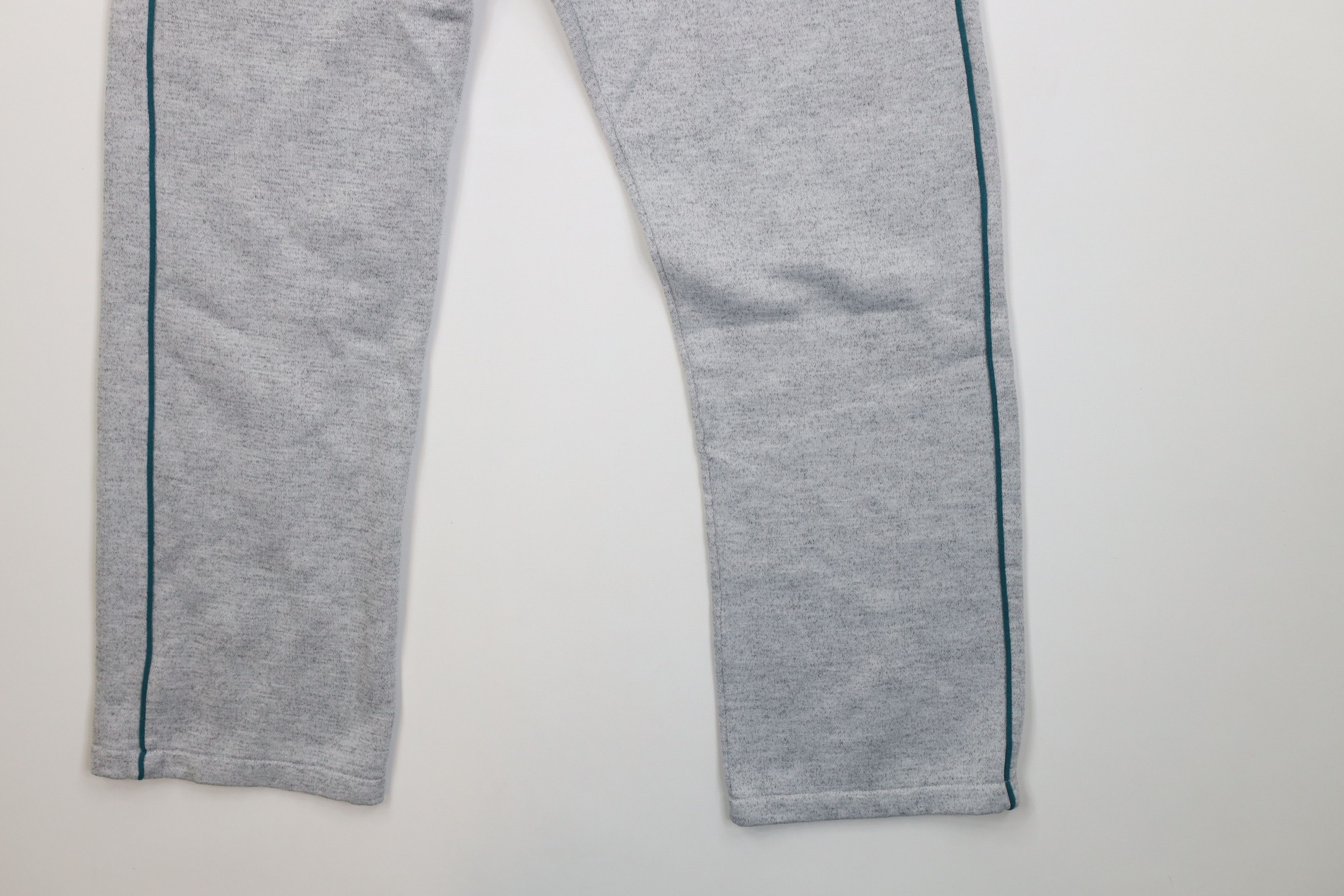 Vintage Vintage 90s Streetwear Wide Leg Sweatpants Pants Gray Size US 36 / EU 52 - 5 Thumbnail
