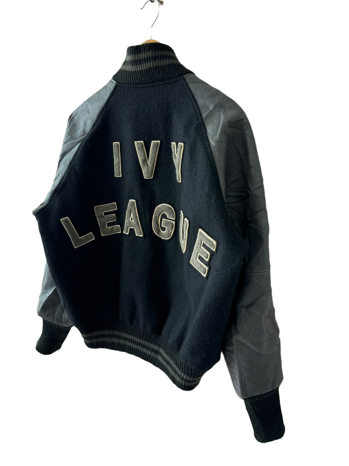 Other Vintage Ivy League Stadium Wool Leather Varsity Jacket Size US L / EU 52-54 / 3 - 5 Thumbnail