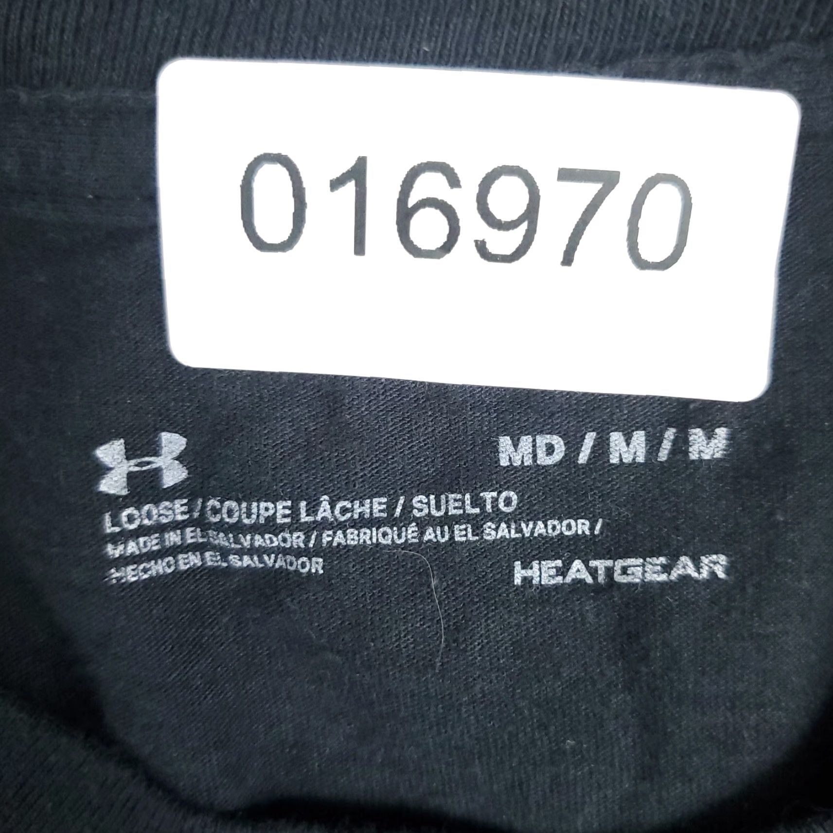Under Armour Under Armour T-Shirt Mens Medium Black Sunshine State Heatgear Short Sleeve Crew Neck Logo Woven Cotton Blend All Seasons Sports Mens/Mens (Adult) Size US M / EU 48-50 / 2 - 8 Thumbnail