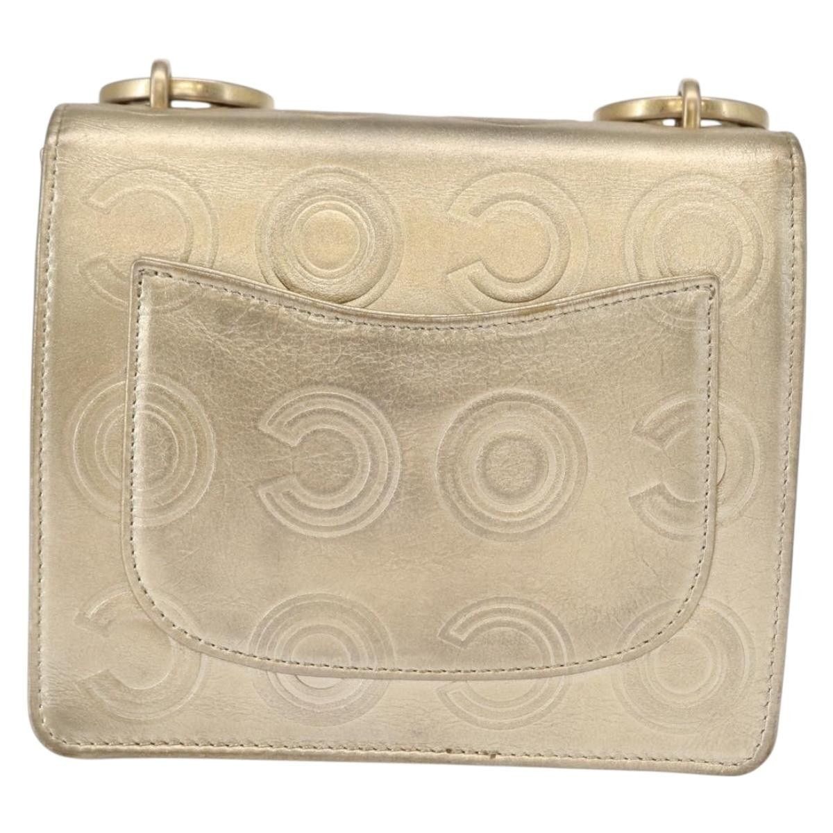 Chanel Chanel Chain Shoulder Bag Lamb Skin Gold CC Size ONE SIZE - 2 Thumbnail