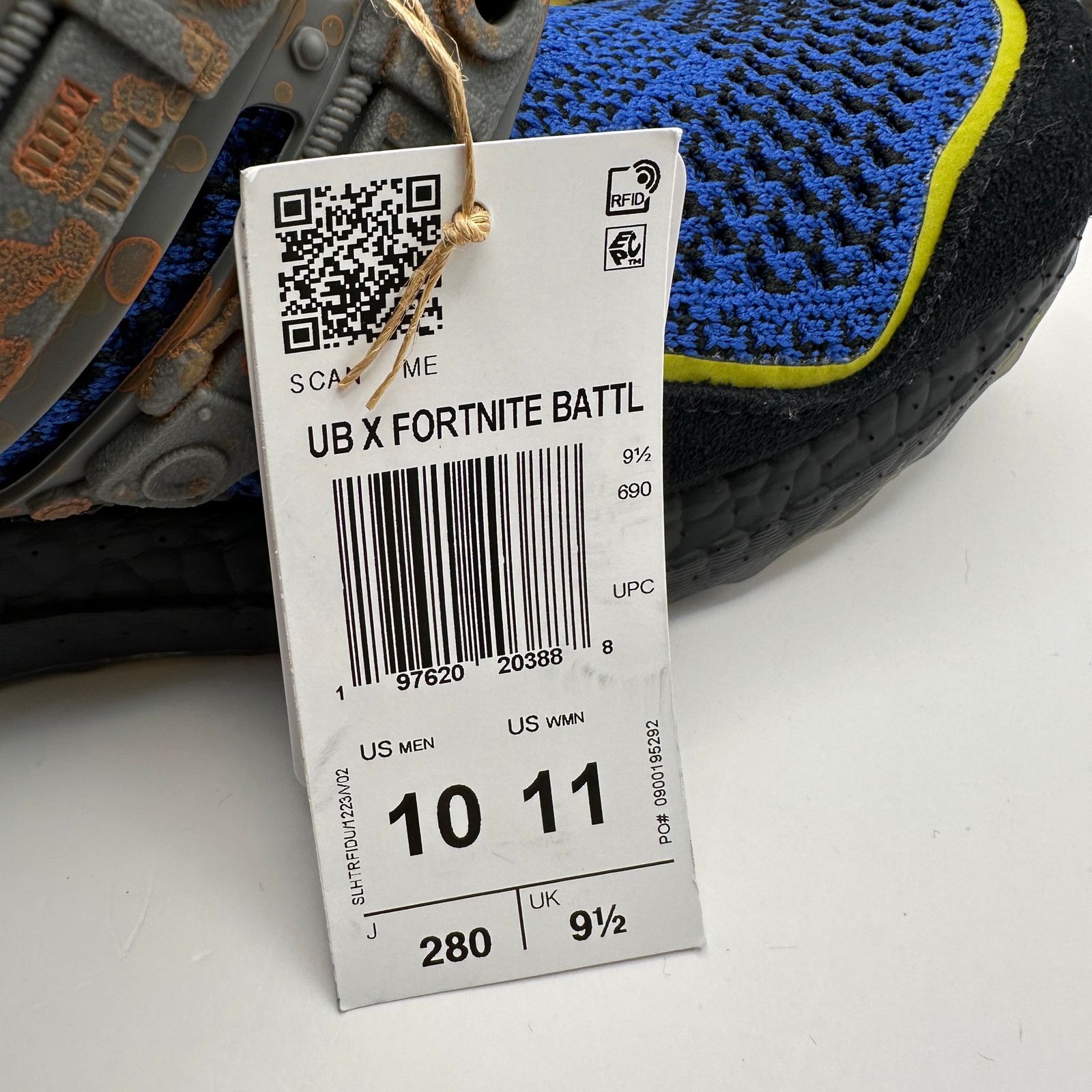 Adidas ADIDAS x FORTNITE BattleBus Men's 10 Ultraboost Royal Blue Size US 10 / EU 43 - 7 Thumbnail
