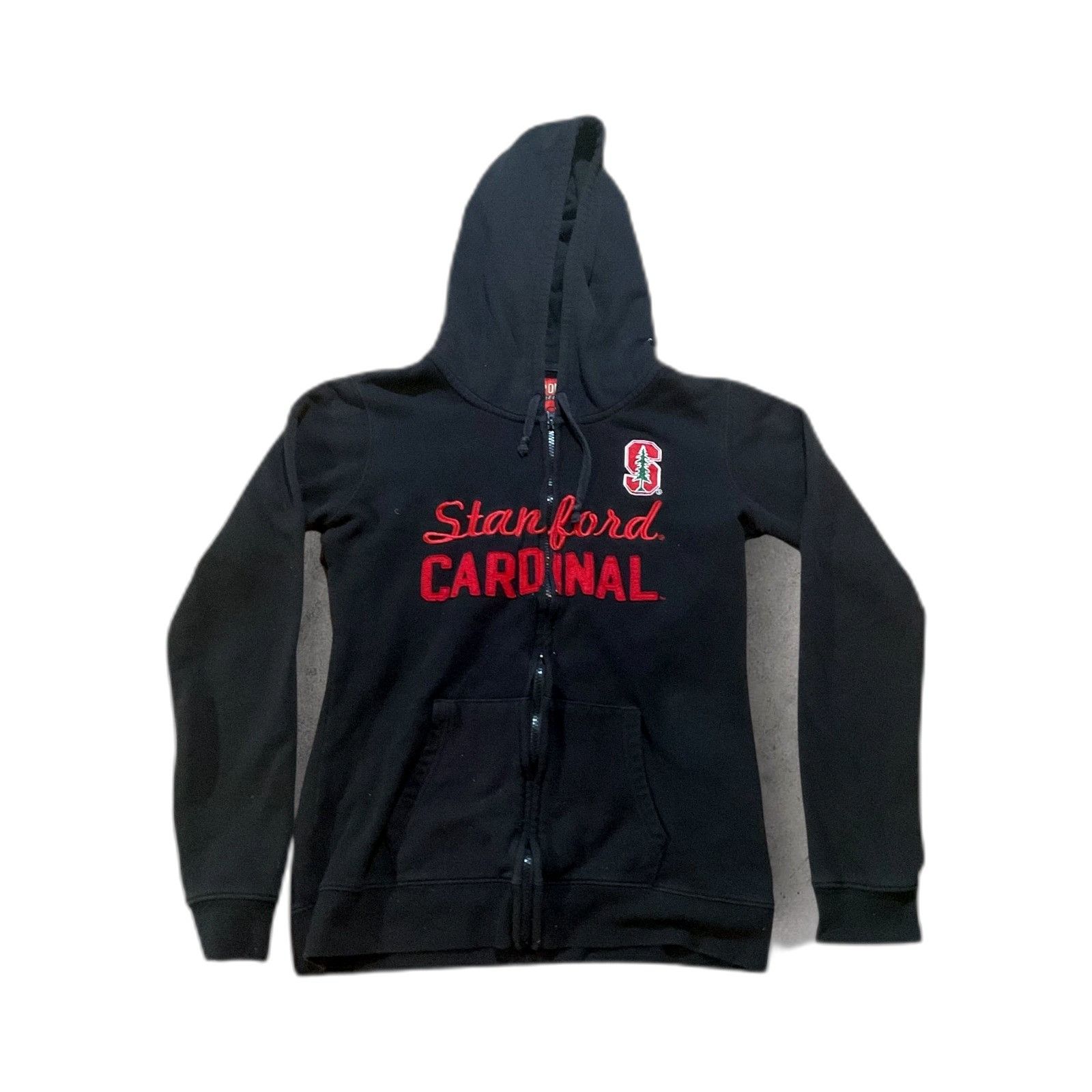 Champion Stanford Cardinal College Hoodie Men's Large Full-Zip Sweats Size US L / EU 52-54 / 3 - 1 Thumbnail