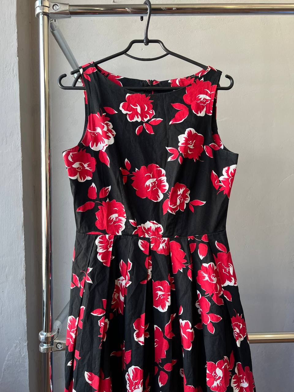 Laura Ashley LAURA ASHLEY VINTAGE GREEN LABEL COTTON FLOWERS ART DRESS 6 Size M / US 6-8 / IT 42-44 - 3 Thumbnail