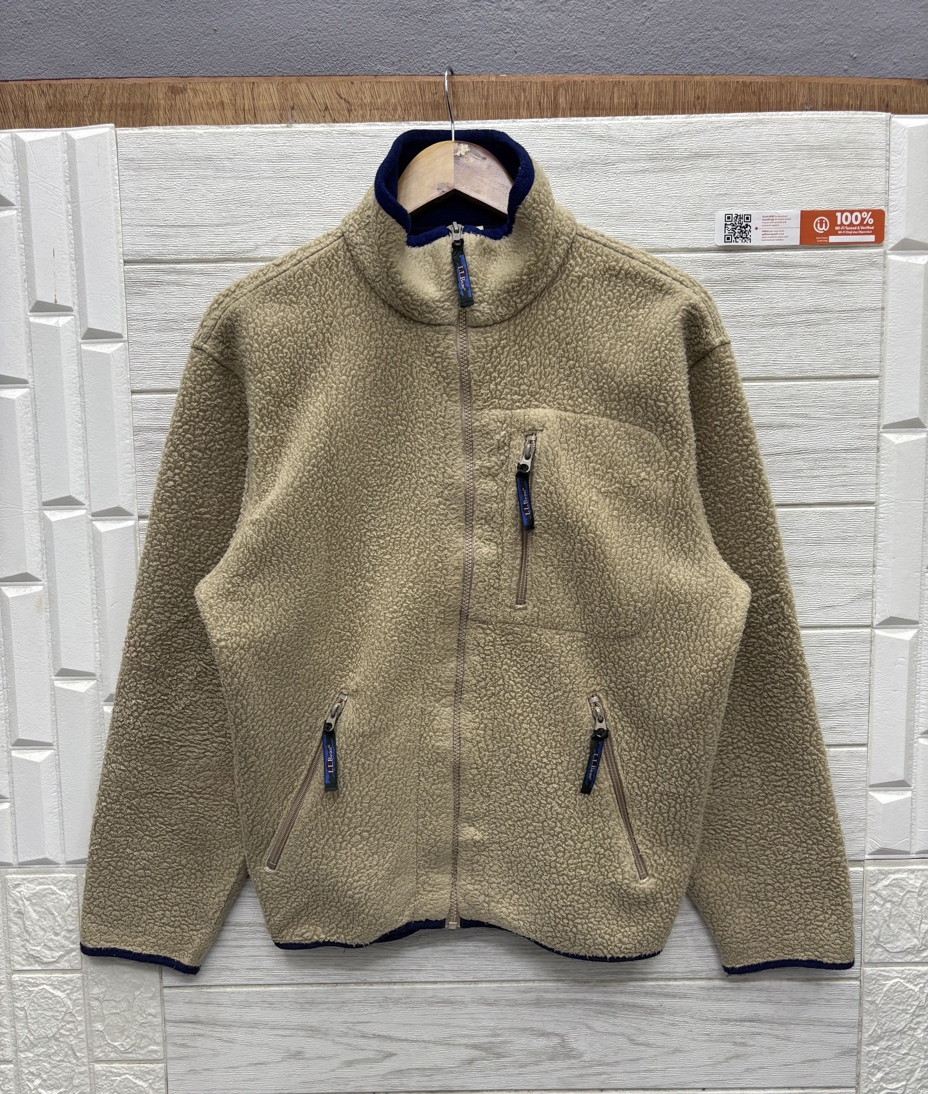 L.L. Bean 🔥L.L. BEAN DEEP PILE RETRO SHERPA FLEECE JACKET Size US M / EU 48-50 / 2 - 2 Thumbnail