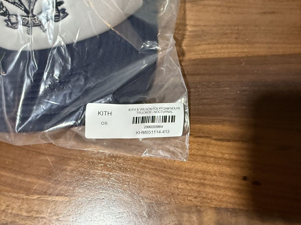 Kith × Wilson Kith for Wilson Polyfoam Nolan Trucker Hat Snapback Size ONE SIZE - 8 Thumbnail