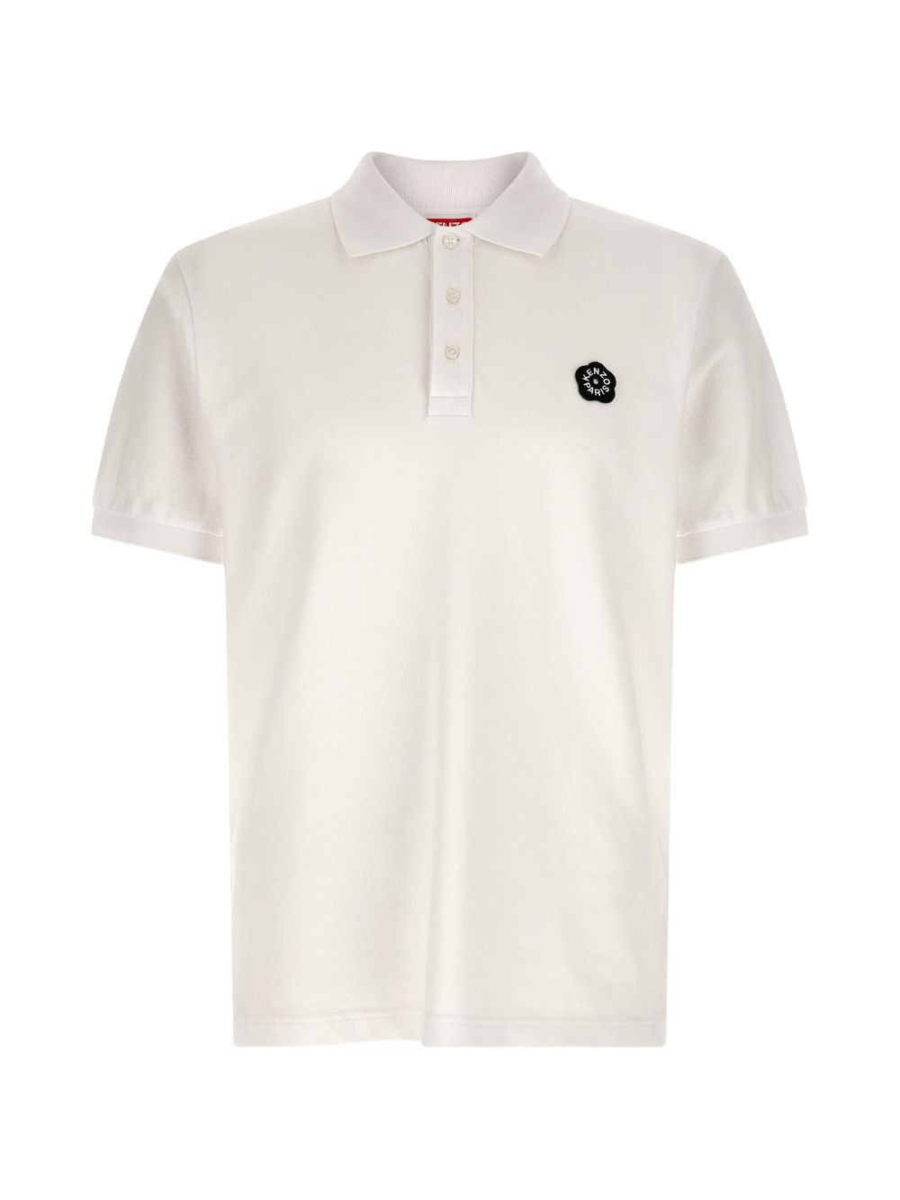 BOKE FLOWER COTTON POLO SHIRT