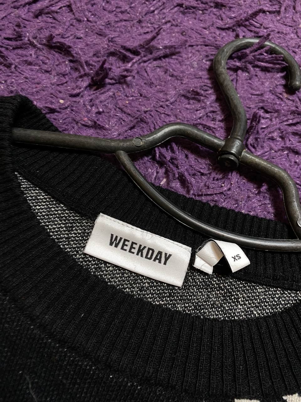 Weekday Vintage Weekday Big Y2K Logo Sweater Size XS Size US XS / EU 42 / 0 - 2 Thumbnail