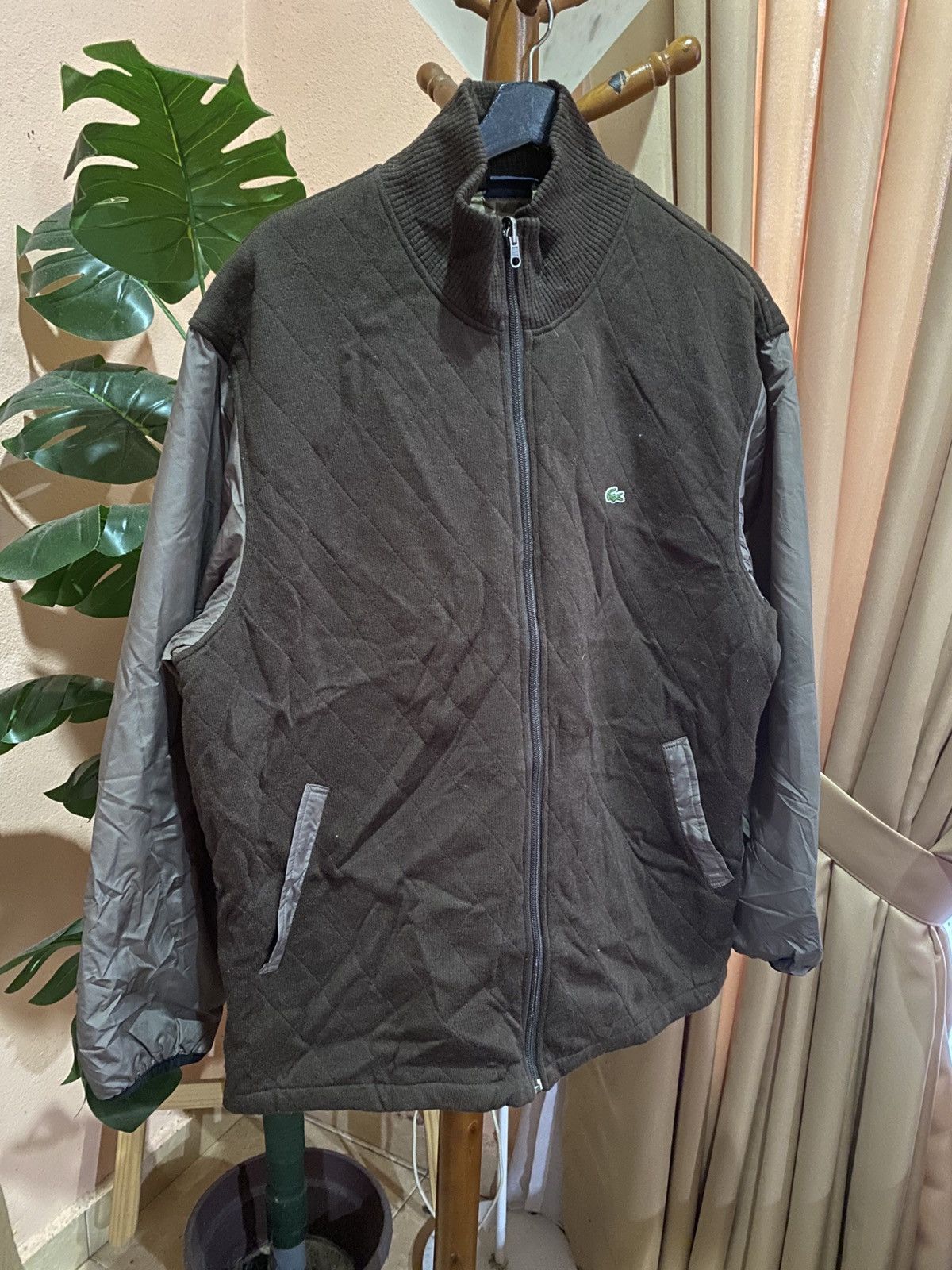 Lacoste VINTAGE LACOSTE QUILTED JACKET Size US L / EU 52-54 / 3 - 3 Thumbnail