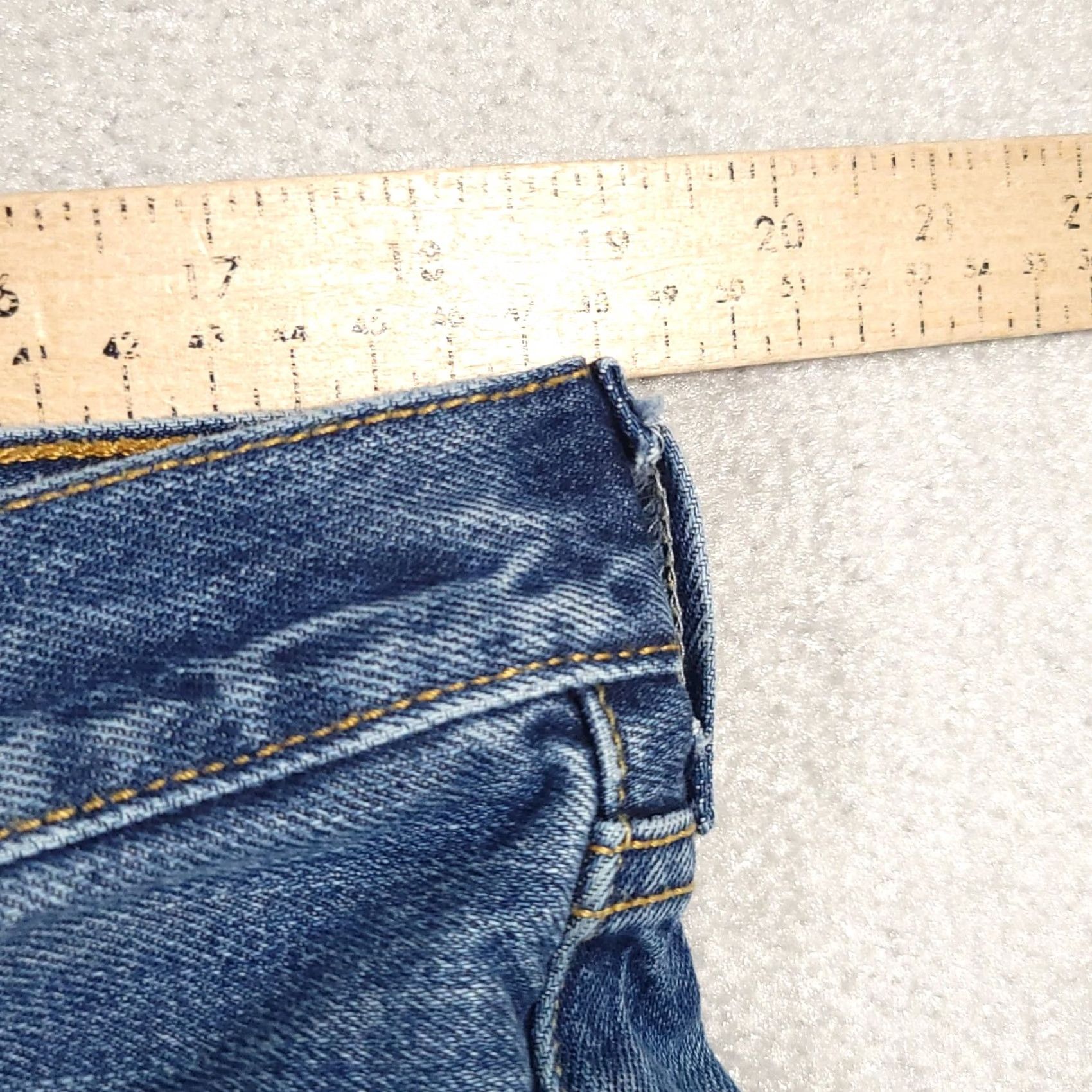 Levi's Levi's 501XX Jeans Mens 38X32 Button Fly Straight Leg Denim Classic Workwear Jeans Mens 38 Regular Blue 5-Pocket Grunge Vintage No Size US 38 / EU 54 - 7 Thumbnail