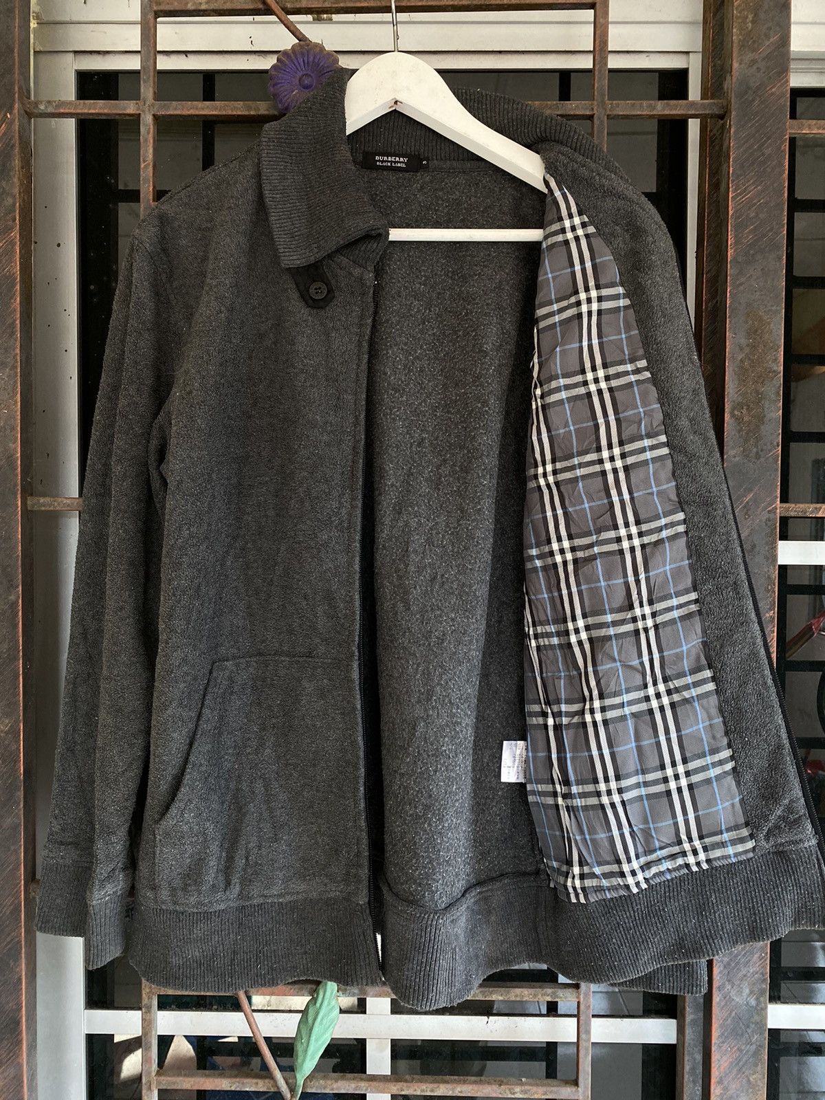 Burberry × Vintage Burberry Zipper Jacket Size US S / EU 44-46 / 1 - 3 Thumbnail