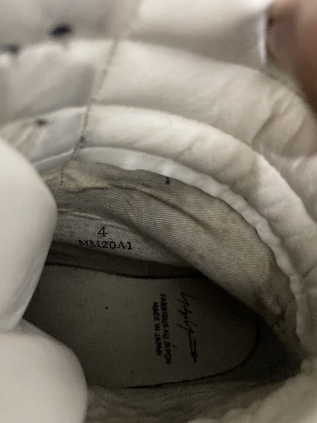 Yohji Yamamoto Vintage Yohji Yamamoto Geobasket Shoes Rick Owens Style Size US 7 / EU 40 - 9 Thumbnail