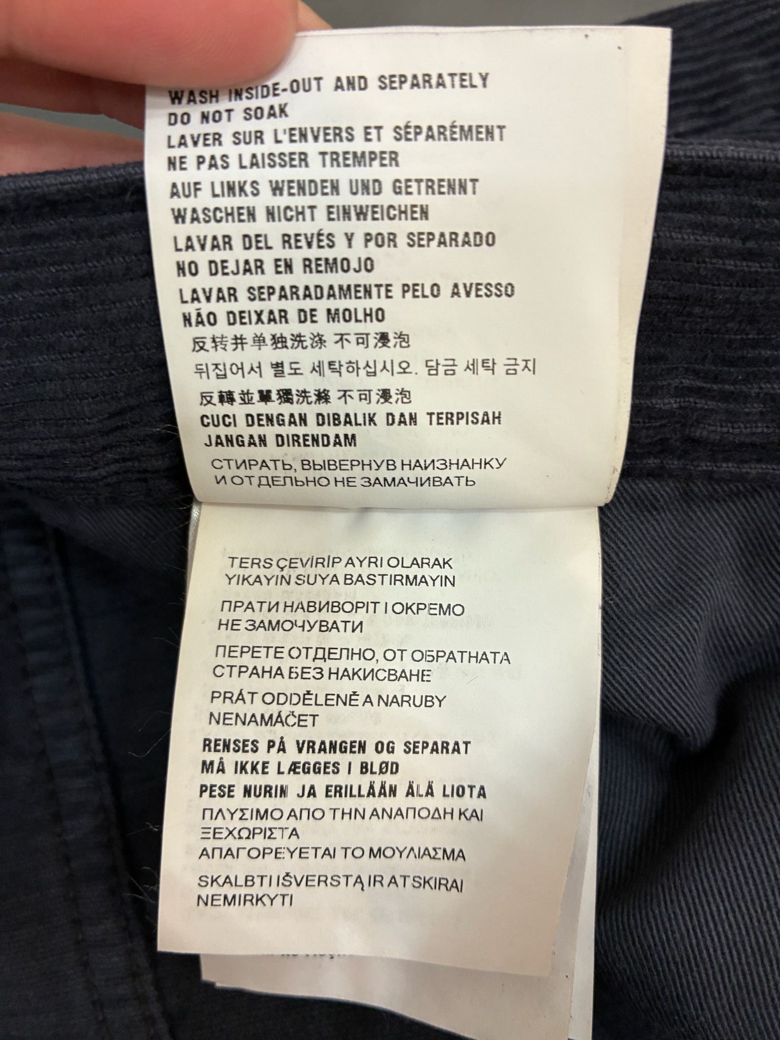 Prada Prada Corduroy Relaxed Trousers Size US 34 / EU 50 - 11 Thumbnail