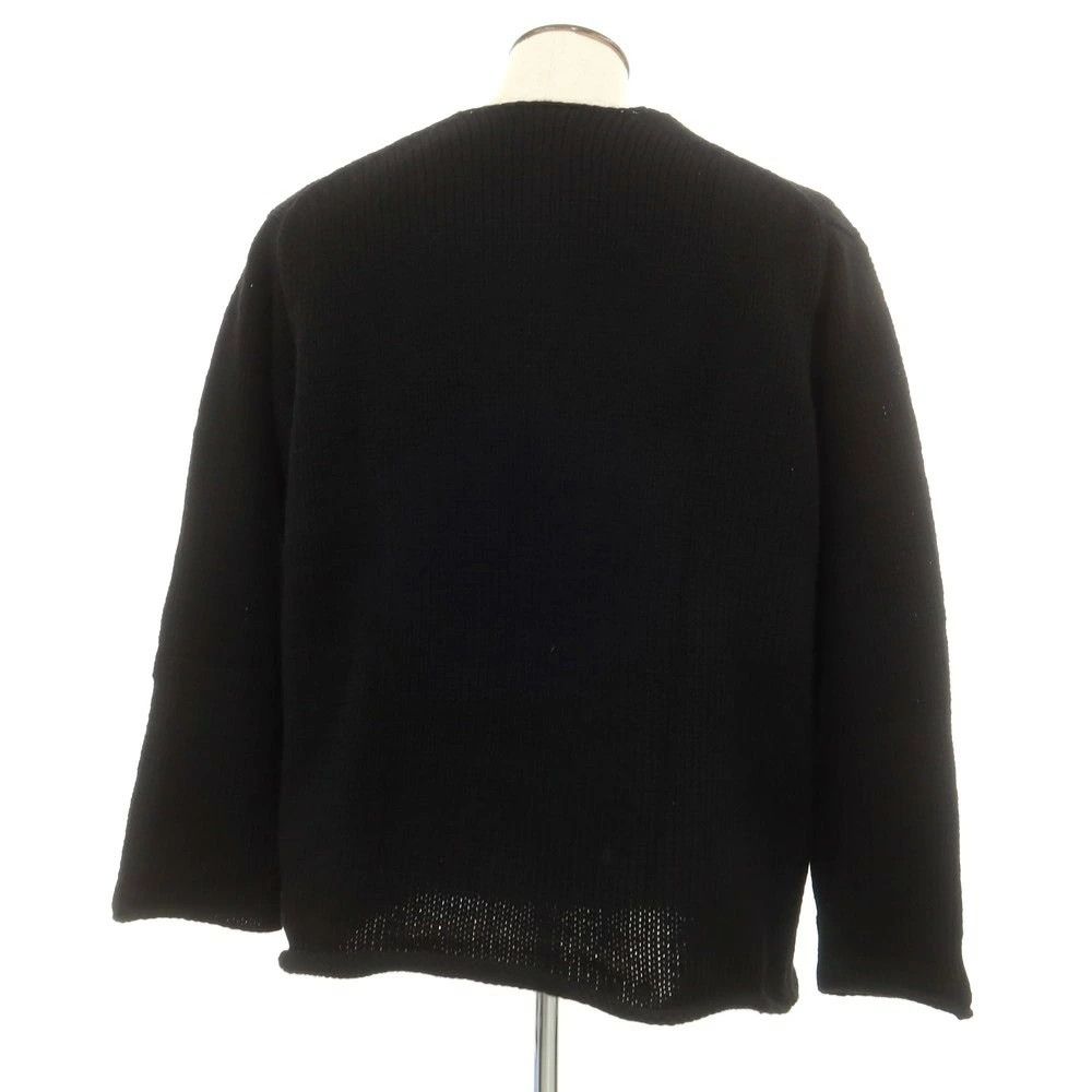 Yohji Yamamoto POUR HOMME HE-K36-180 Low gauge wool crew neck knit Size US L / EU 52-54 / 3 - 2 Thumbnail