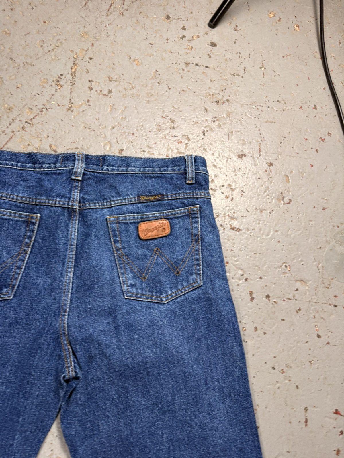 Wrangler Crazy Hi Vis Wrangler Cowboy Denim Jeans Size US 36 / EU 52 - 6 Thumbnail