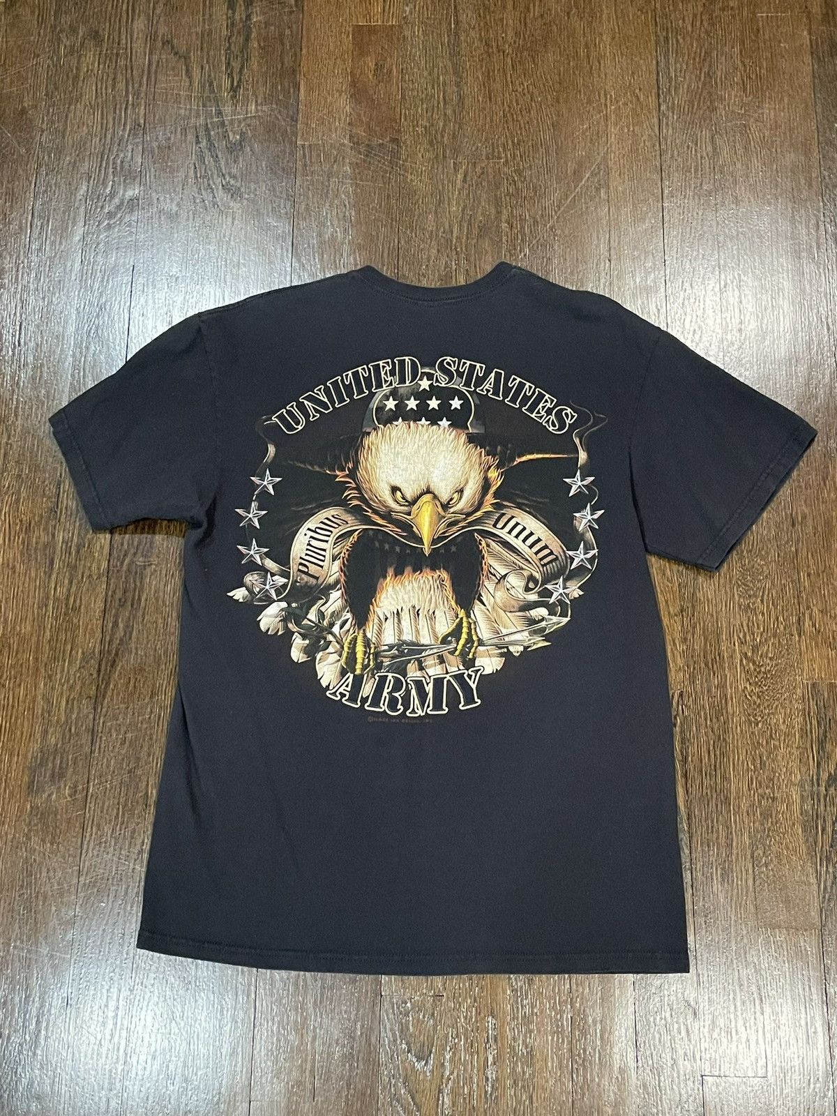 Other Black & white USA Army t-shirt Size US L / EU 52-54 / 3 - 1 Thumbnail