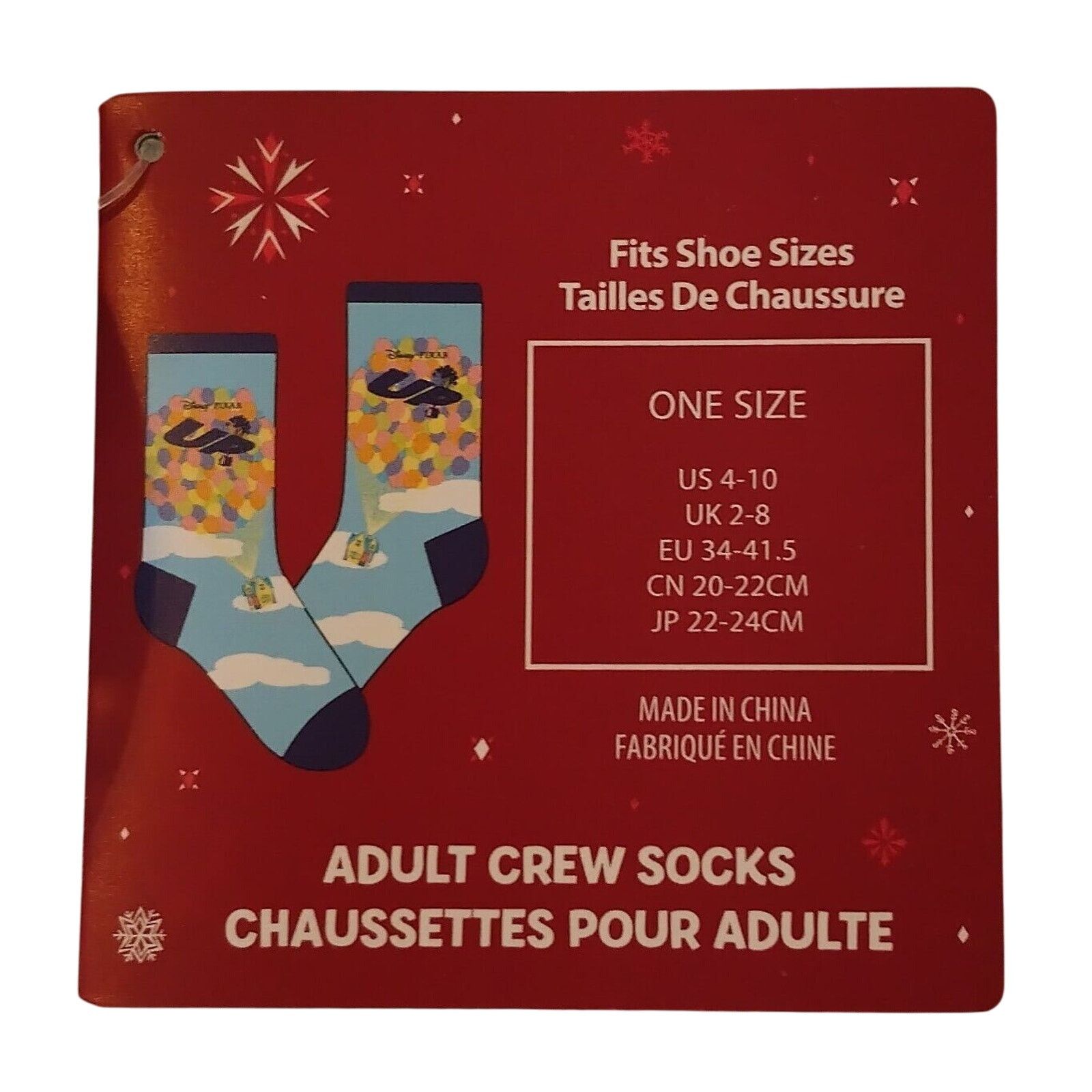 Disney NEW DISNEY Lilo and Stitch Socks in a Round Holiday Ornament Size ONE SIZE - 3 Thumbnail