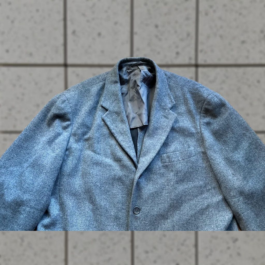 Vintage VESTIMENTA Coat Mens 46 Gray Cashmere Blend Made In Italy Saks Fifth Blazer Size US S / EU 44-46 / 1 - 1 Thumbnail