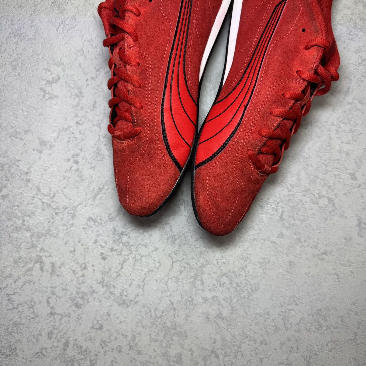 Puma Vintage Y2K Red Puma Catch Speedcat Size 41 Size US 7.5 / EU 40-41 - 6 Thumbnail