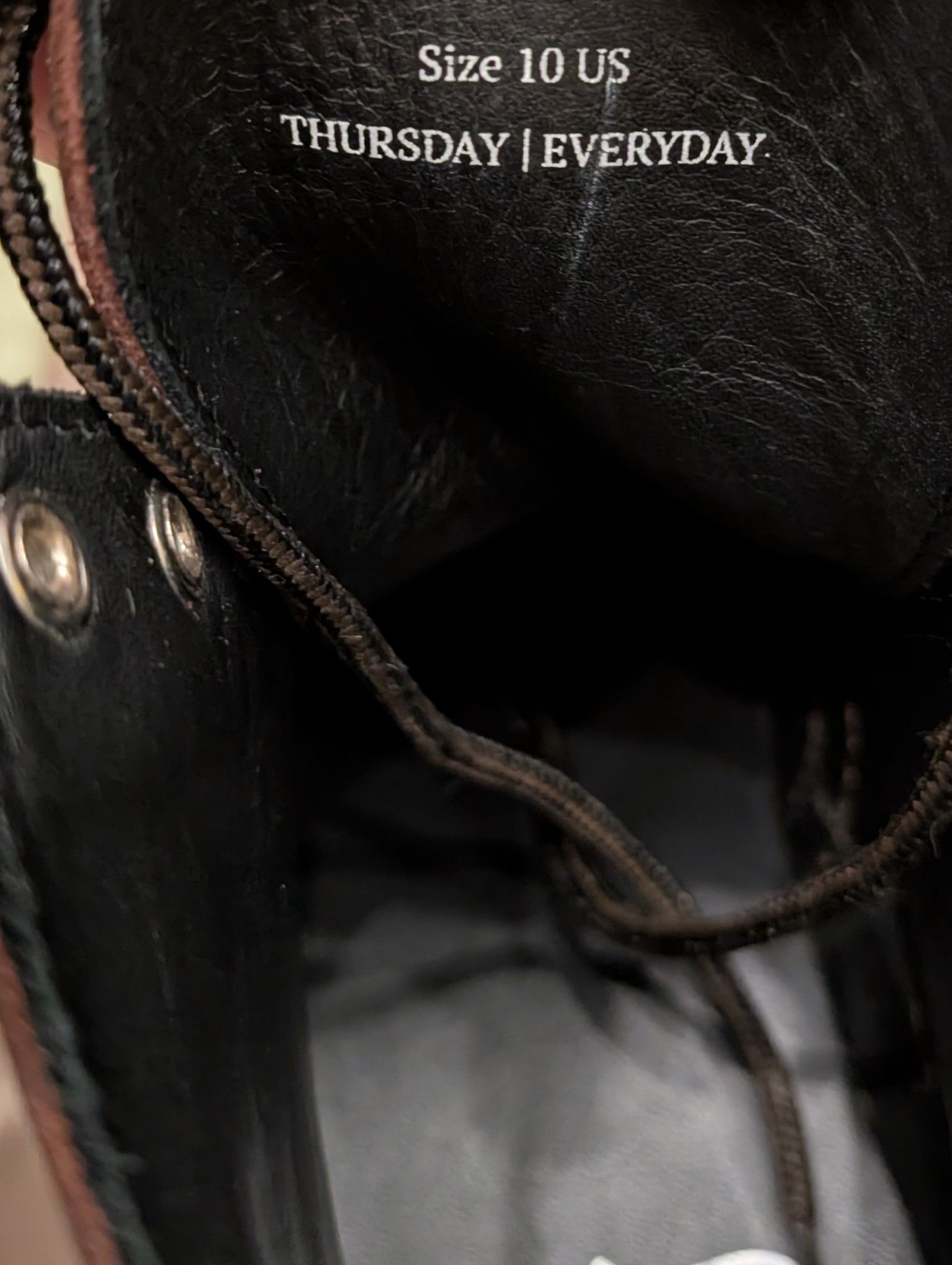 Thursday Boot Company Thursday Captain Lace Up Boots Canyon Brown Made in Mexico Size US 10 / EU 43 - 7 Thumbnail