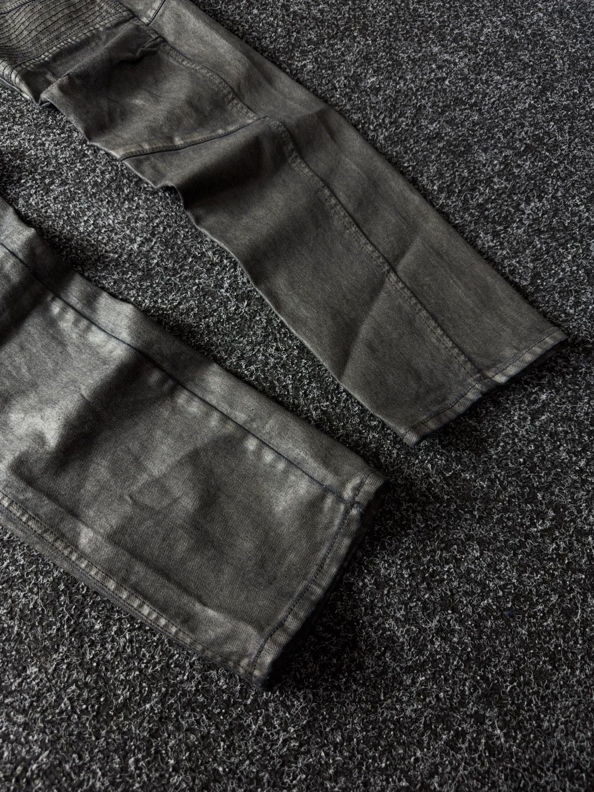Guess Avant Garde Guess Y2K Opium Emo Punk Rock Waxed style pants Size US 34 / EU 50 - 4 Thumbnail