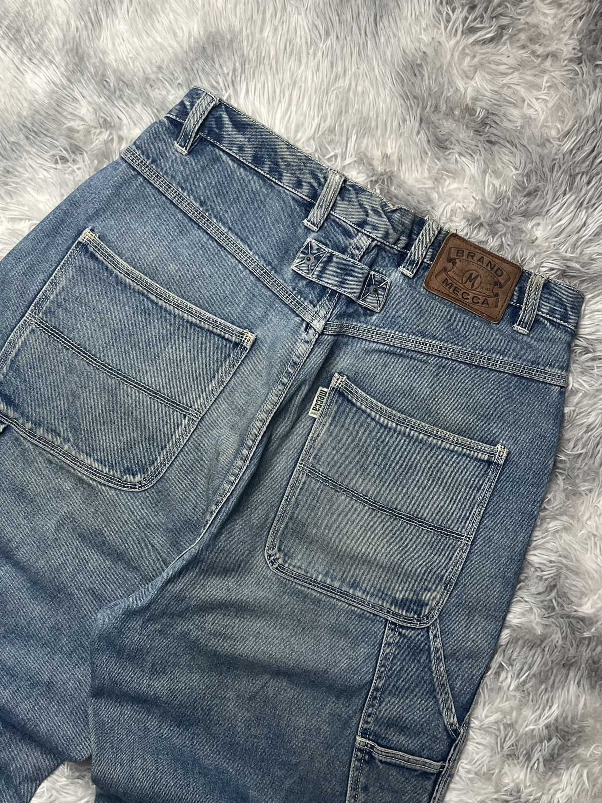 Mecca Vintage Mecca carpenter jeans pants Size US 34 / EU 50 - 7 Thumbnail