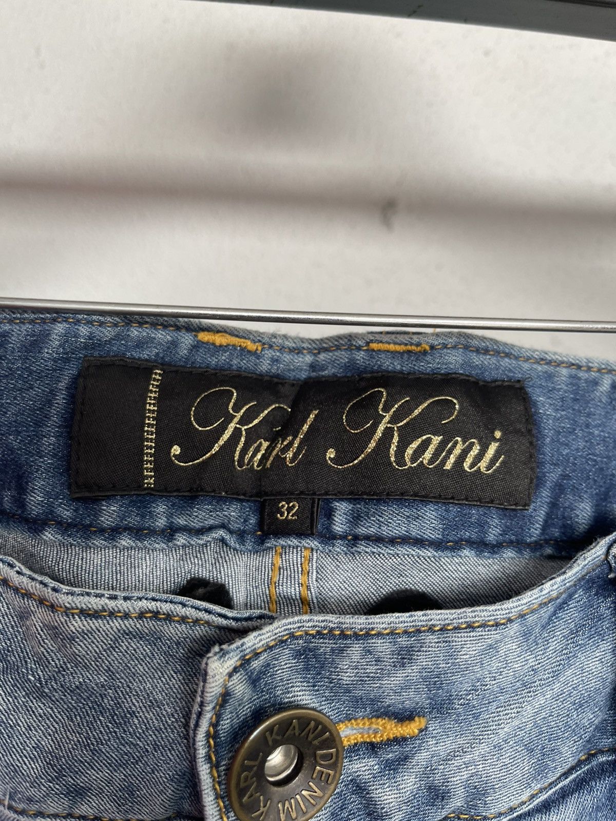 Karl Kani Distressed Repaired Karl Kani Jeans Size US 32 / EU 48 - 3 Thumbnail