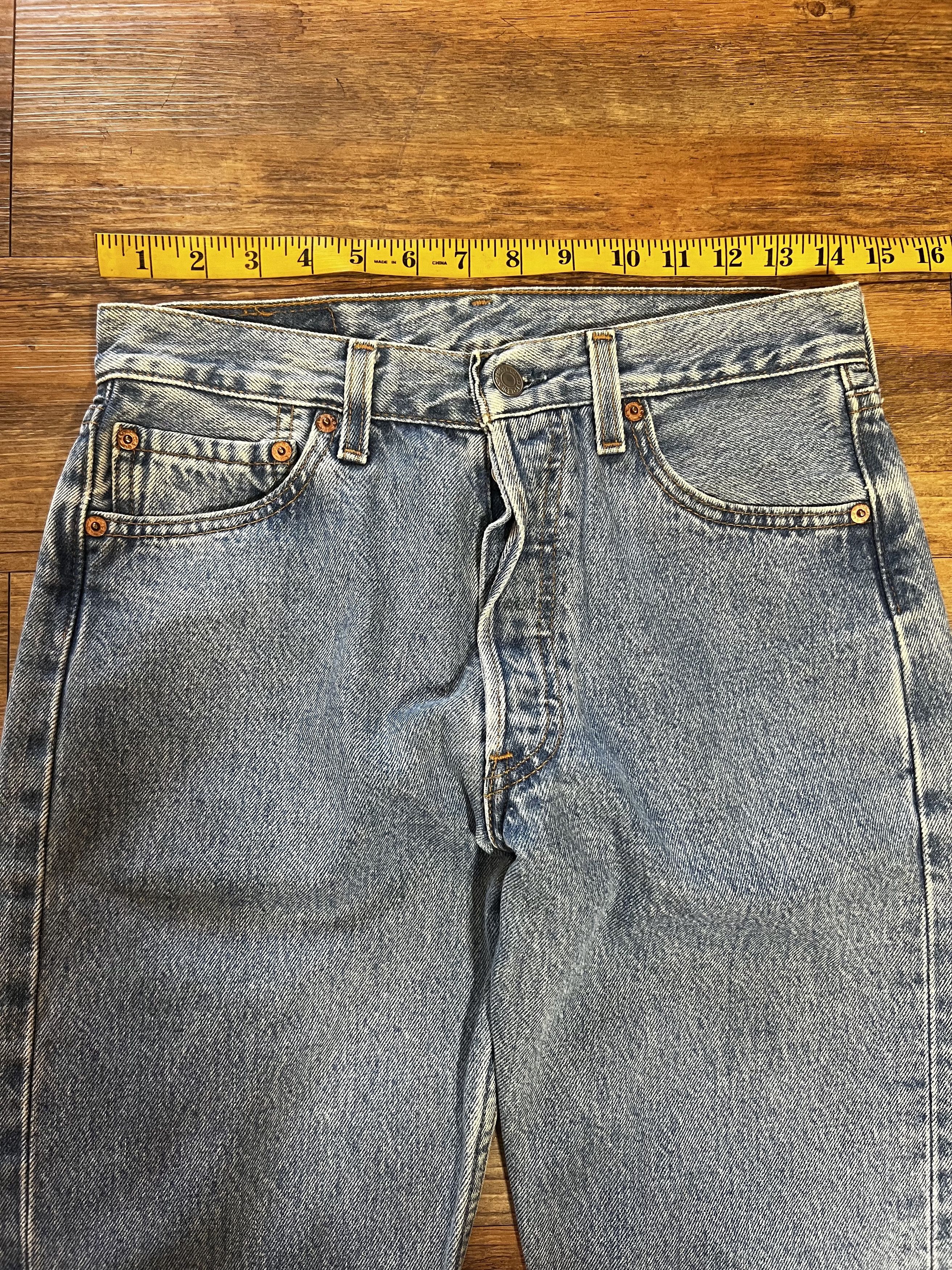 Levi's × Levi's Vintage Clothing × Vintage Vintage 501 Levi's Denim Blue Jean Pants Size US 29 - 4 Thumbnail