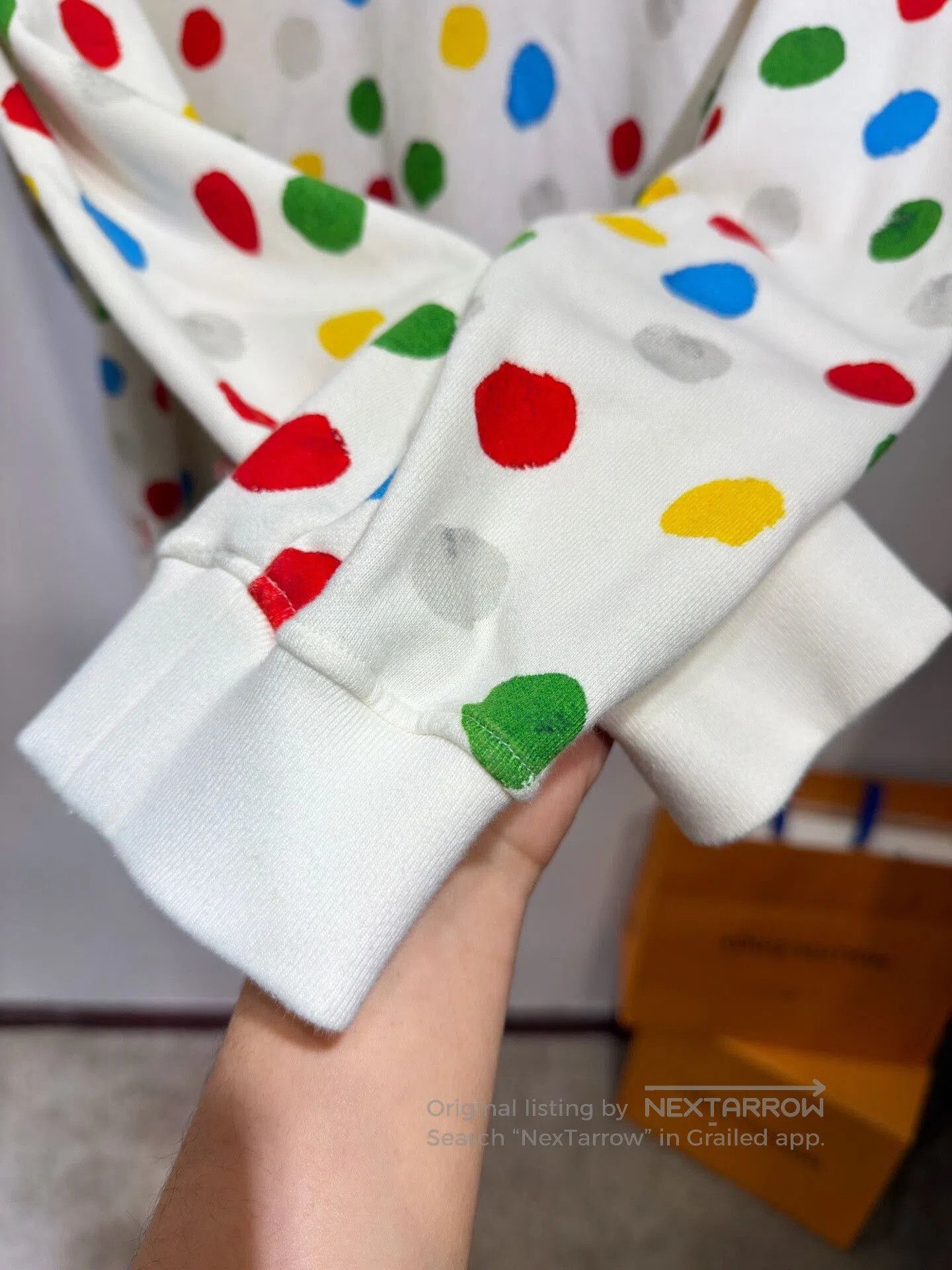 Louis Vuitton Louis Vuitton Yayoi Kusama Polka Dot Sweatshirt. Size M / US 6-8 / IT 42-44 - 4 Thumbnail