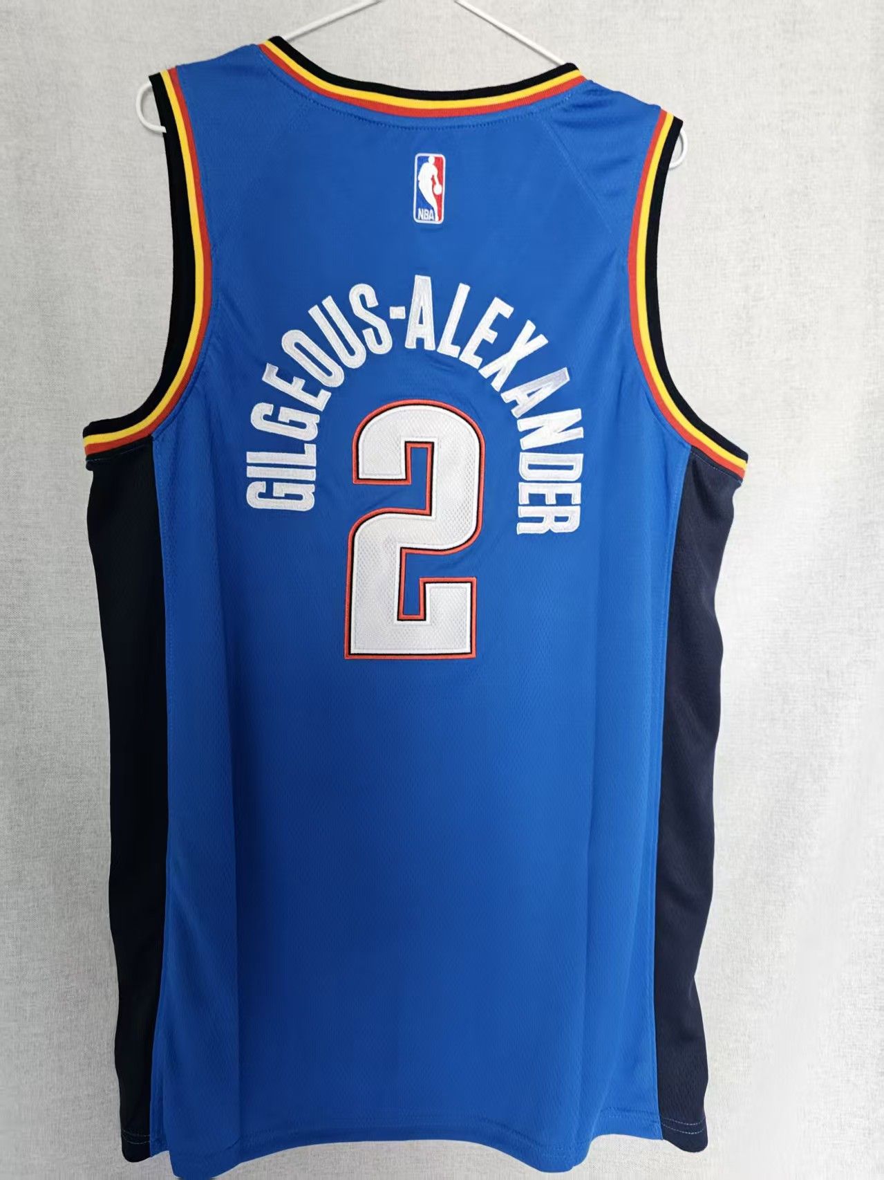 NBA Shai Gilgeous-Alexander Jersey Thunder Double Stitched Size US XL / EU 56 / 4 - 1 Thumbnail