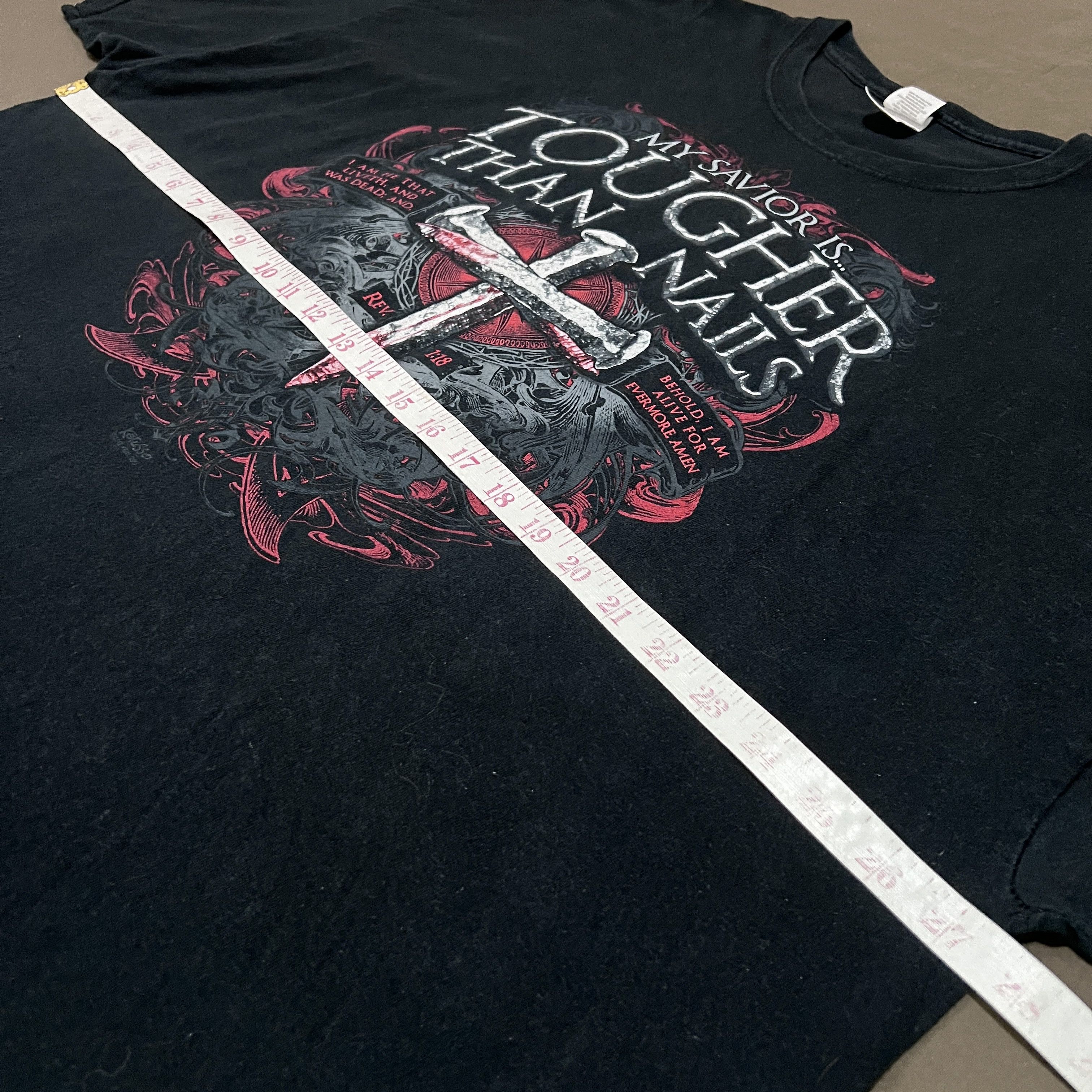 Vintage Vintage Y2K Jesus God Lord Bible Holy Tee 3XL Oversized Size US XXL / EU 58 / 5 - 7 Thumbnail