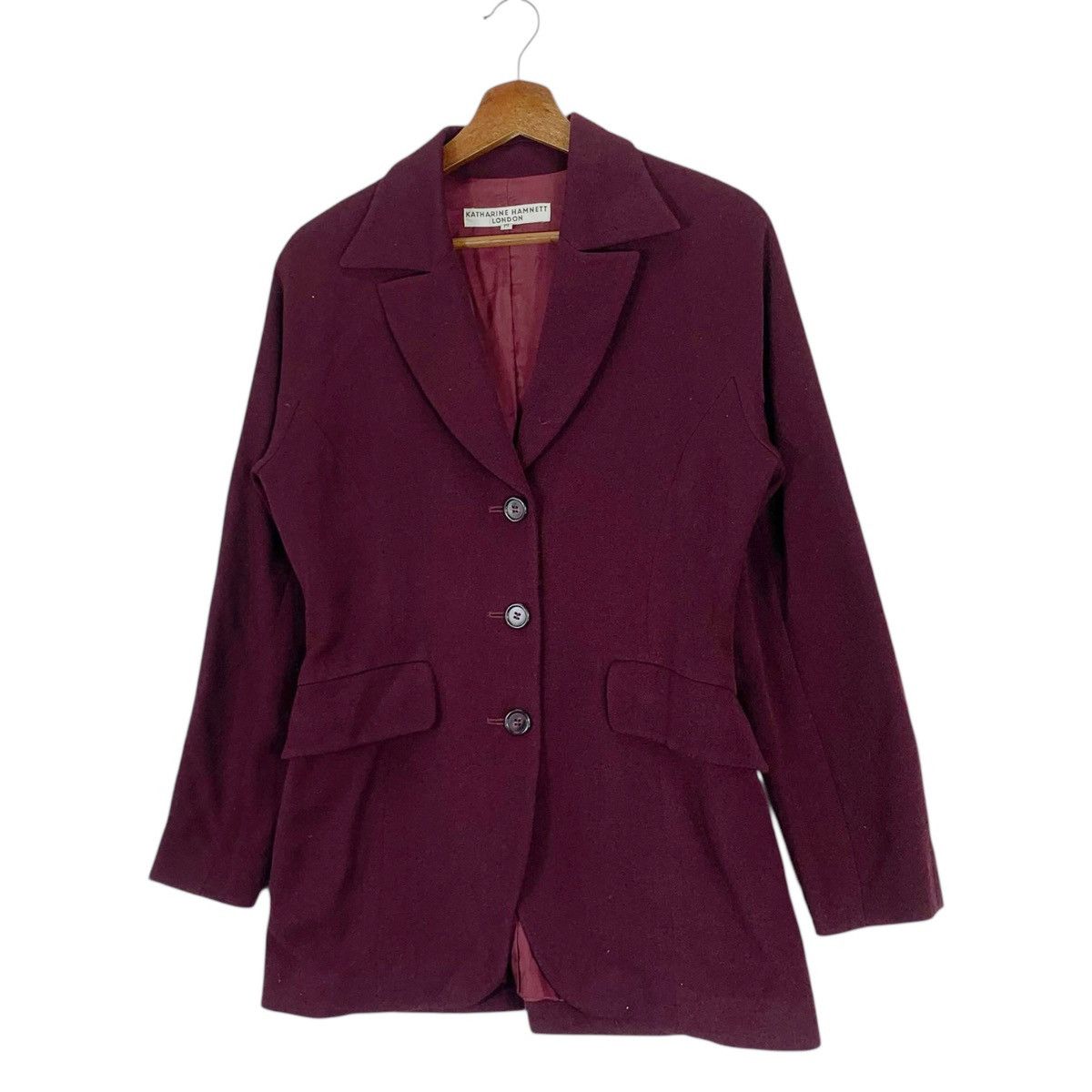 Katharine Hamnett London Vintage Katharine Hamnett London Wool Blazer Jacket Size US M / EU 48-50 / 2 - 3 Thumbnail