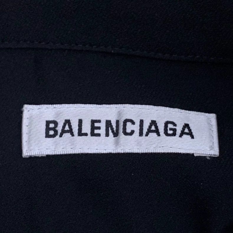 Balenciaga Balenciaga size 38 Long Sleeve Shirt with Black Ribbon Size S / US 4 / IT 40 - 5 Thumbnail