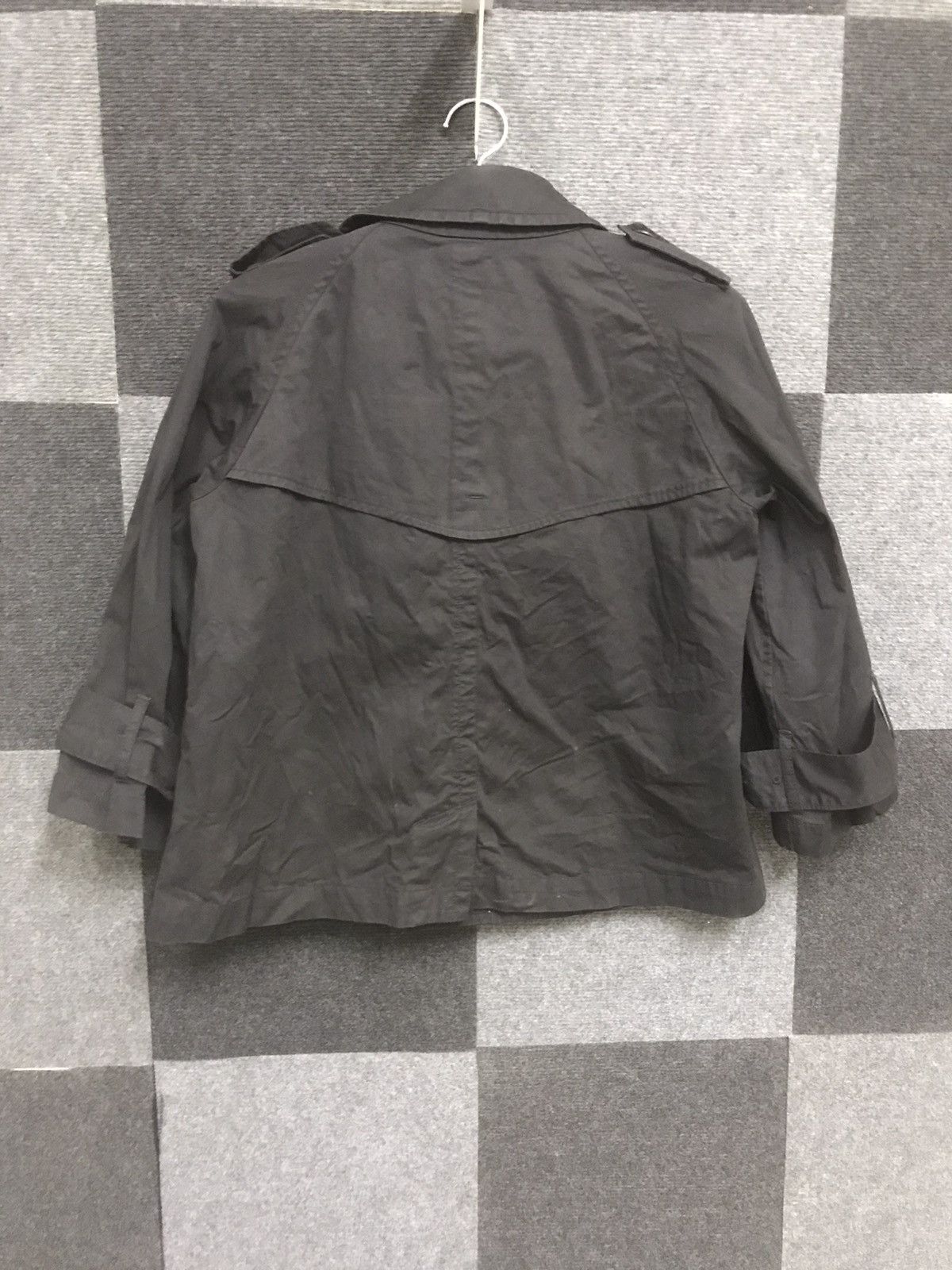 Designer Very Rare zucca Issey Miyake Cropped Double Breast Coat Size S / US 4 / IT 40 - 4 Thumbnail