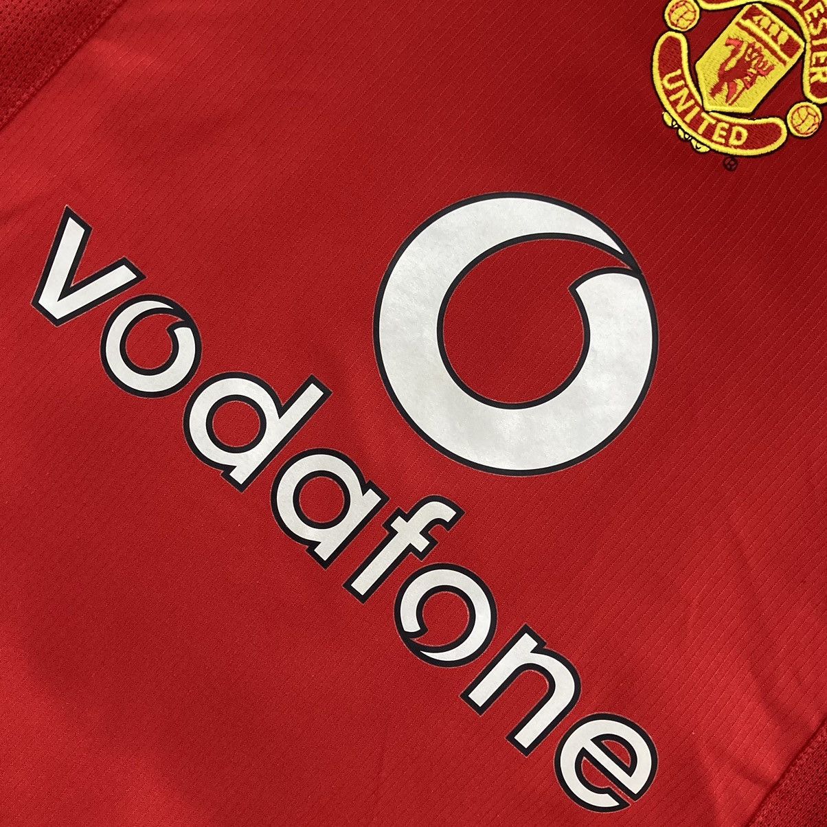 Nike 2004-05 manchester united home nike 118834 Size US S / EU 44-46 / 1 - 4 Thumbnail
