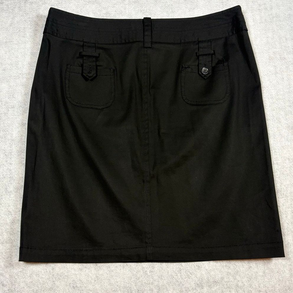 Gerard Darel Gerard Darel Black Mini Skirt Size 42 Cotton Stretch #0521 Size 32" / US 10 / IT 46 - 2 Thumbnail