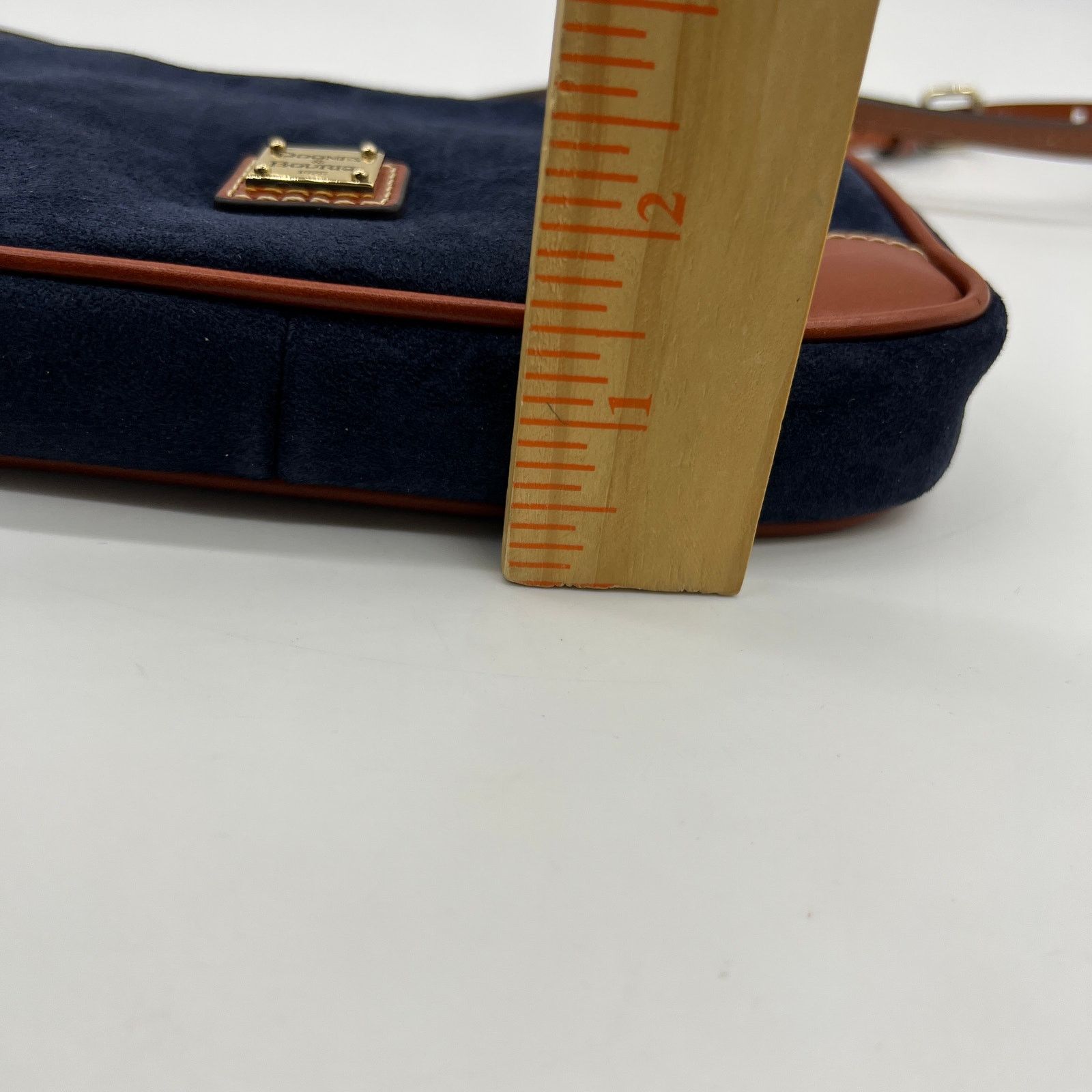 Dooney & Bourke Dooney & Bourke Suede Slim Crossbody Bags Navy Size ONE SIZE - 14 Thumbnail