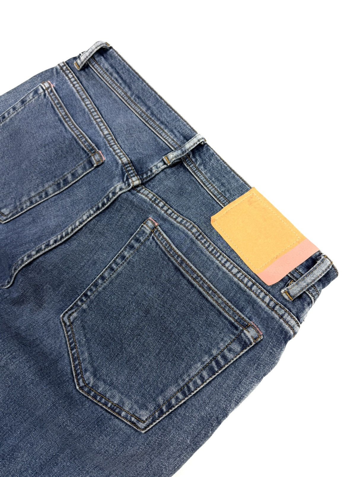 Acne Studios Acne Studios Slim Tapered Jeans North Mid Blue Denim Vintage Size US 33 - 8 Thumbnail