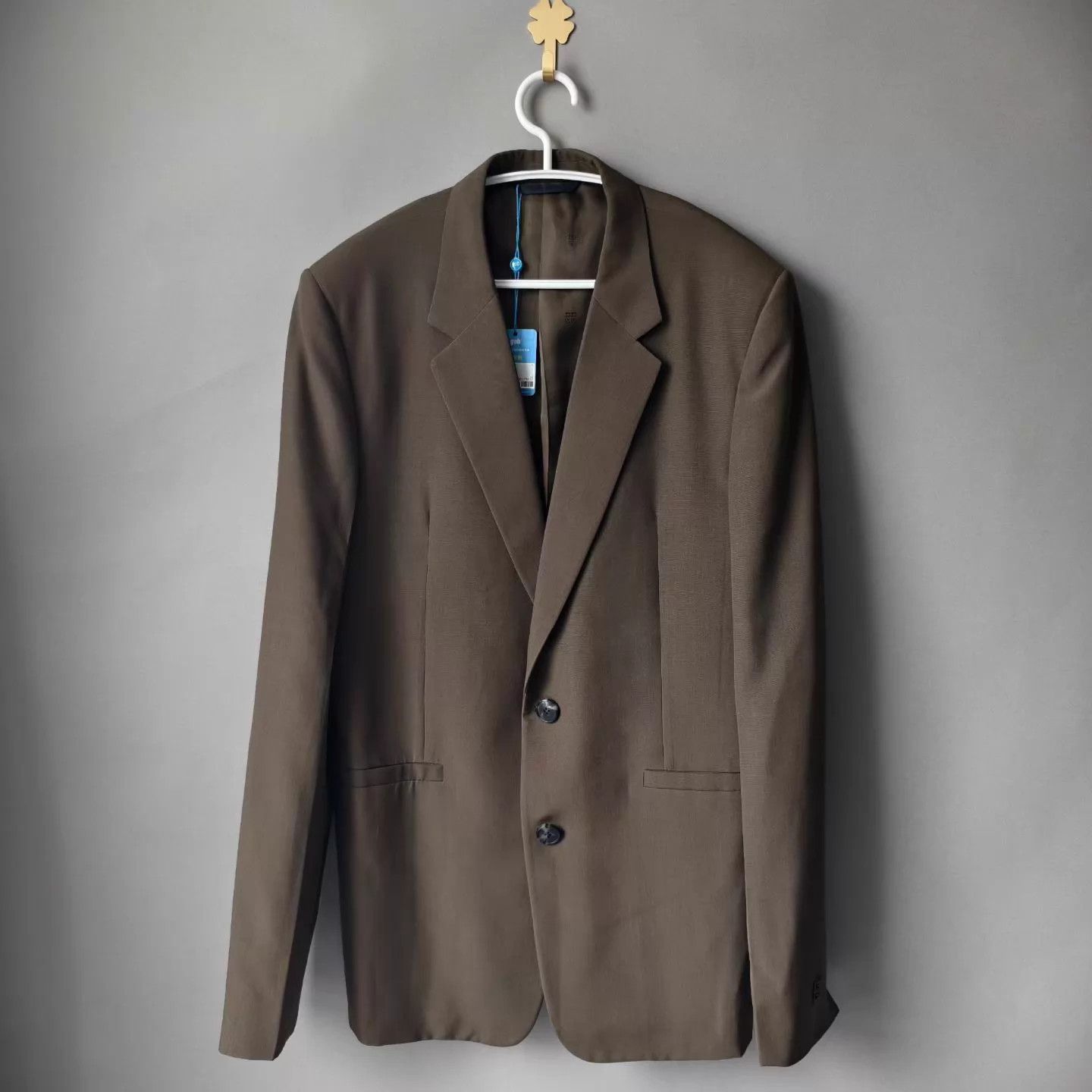 Givenchy Givenchy Khaki New Blazer 50 Size 50S - 1 Thumbnail