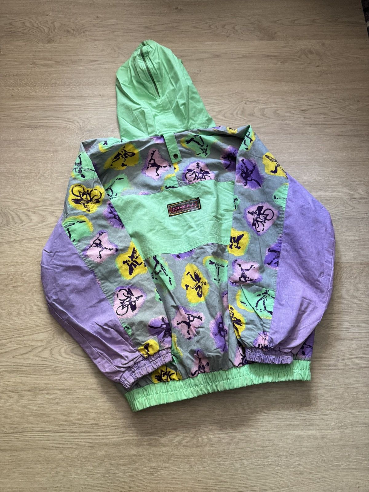 O'Neill Vintage 90’s Rare O’Neill y2k Australia Surf Anorak Jacket Size US XL / EU 56 / 4 - 8 Thumbnail