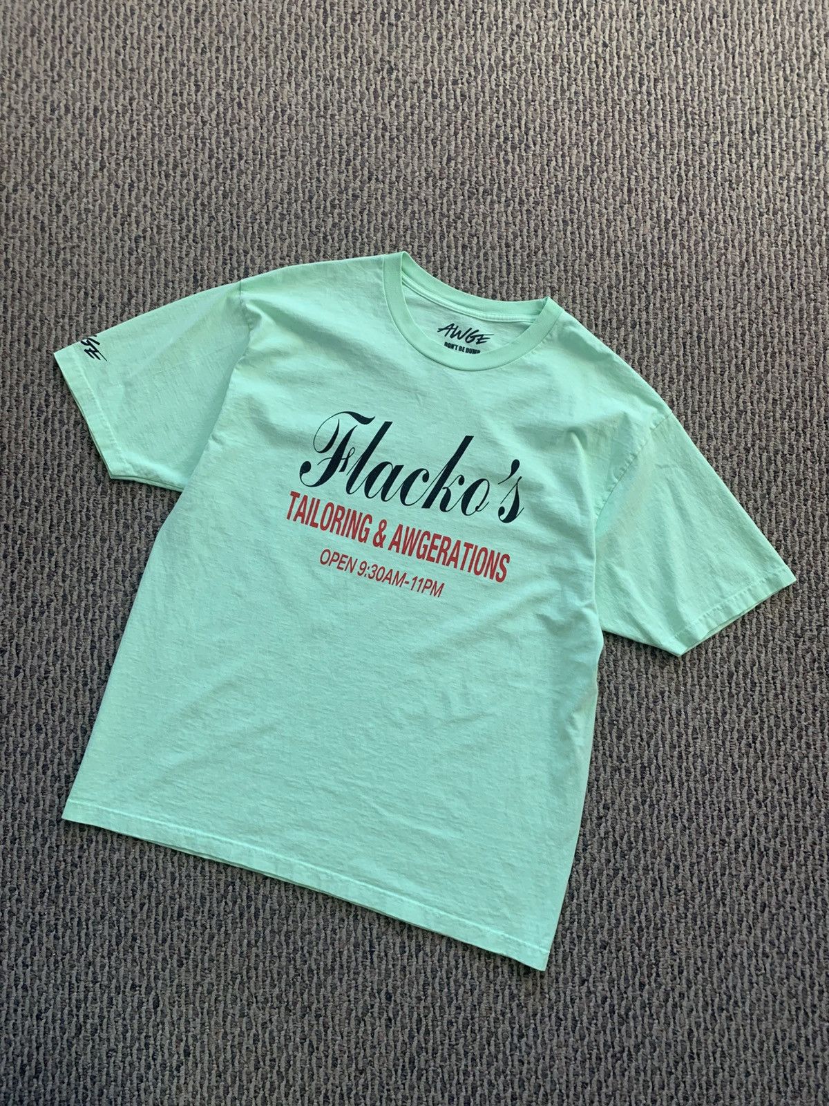 A$AP Rocky ASAP Rocky AWGE "Harlem's Best" Don't Be Dumb Merch Size XXL Size US XXL / EU 58 / 5 - 1 Thumbnail