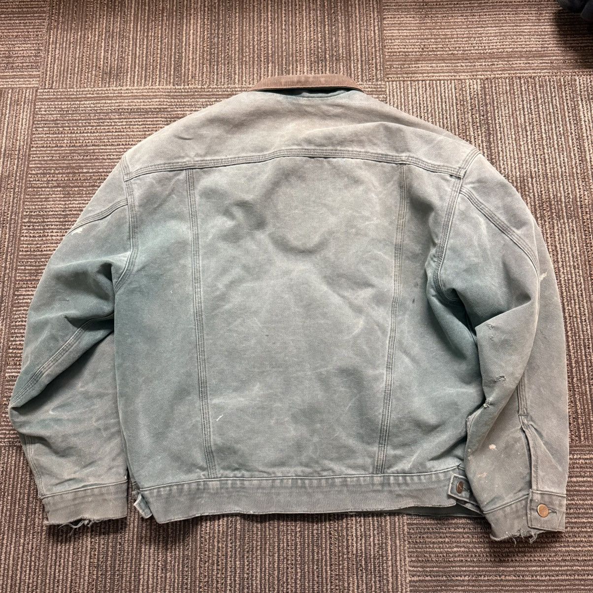 Carhartt VTG 90s Green Carhartt Blanket Lined Jacket Size US L / EU 52-54 / 3 - 3 Thumbnail