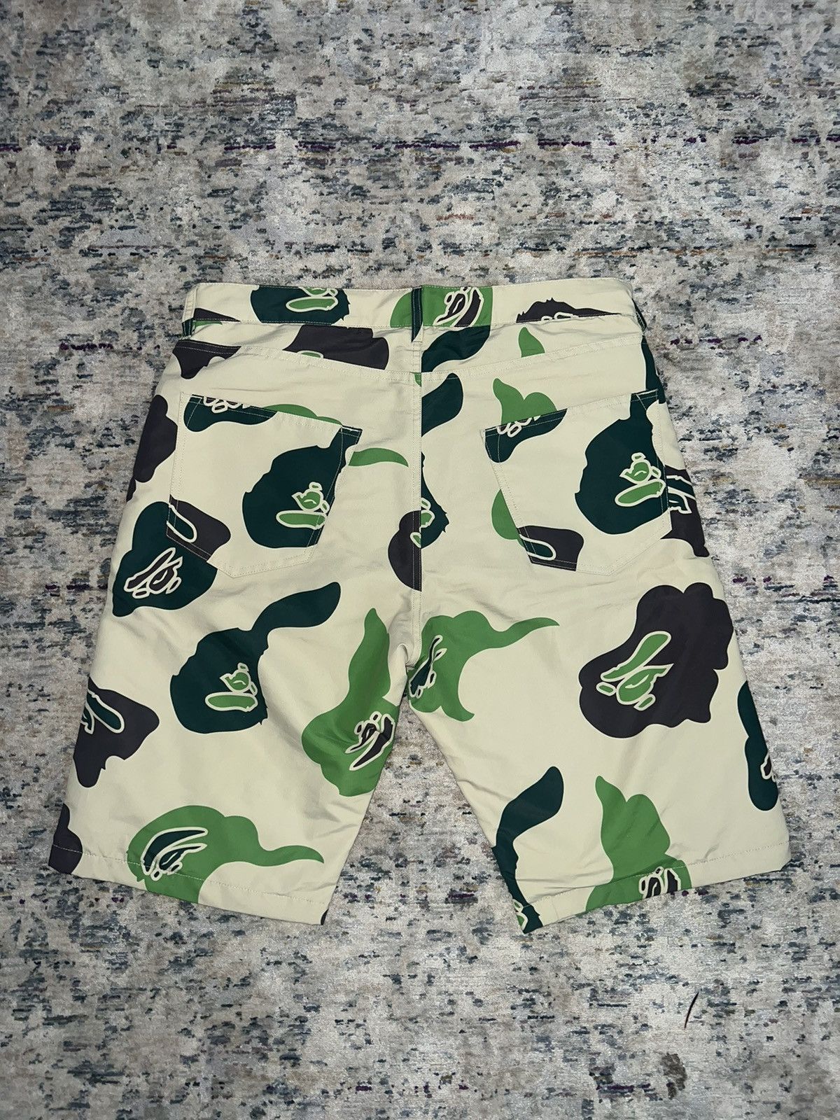 Bape Bape Def Camo Wide Shorts Sz XL / 34 Size US 34 / EU 50 - 2 Thumbnail