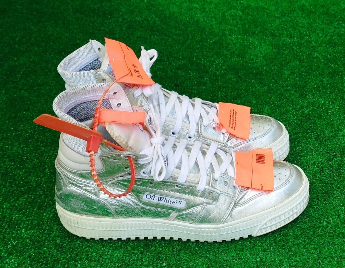 Off-White Sneakes Off White Court 3.0 Silver #7us - #40eur Size US 7 / IT 37 - 1 Thumbnail