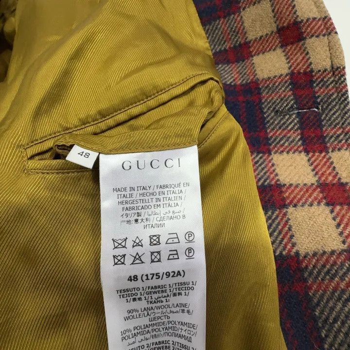 Gucci Gucci Gucci Check Wool and Corduroy Jacket -2506 Size US M / EU 48-50 / 2 - 5 Thumbnail