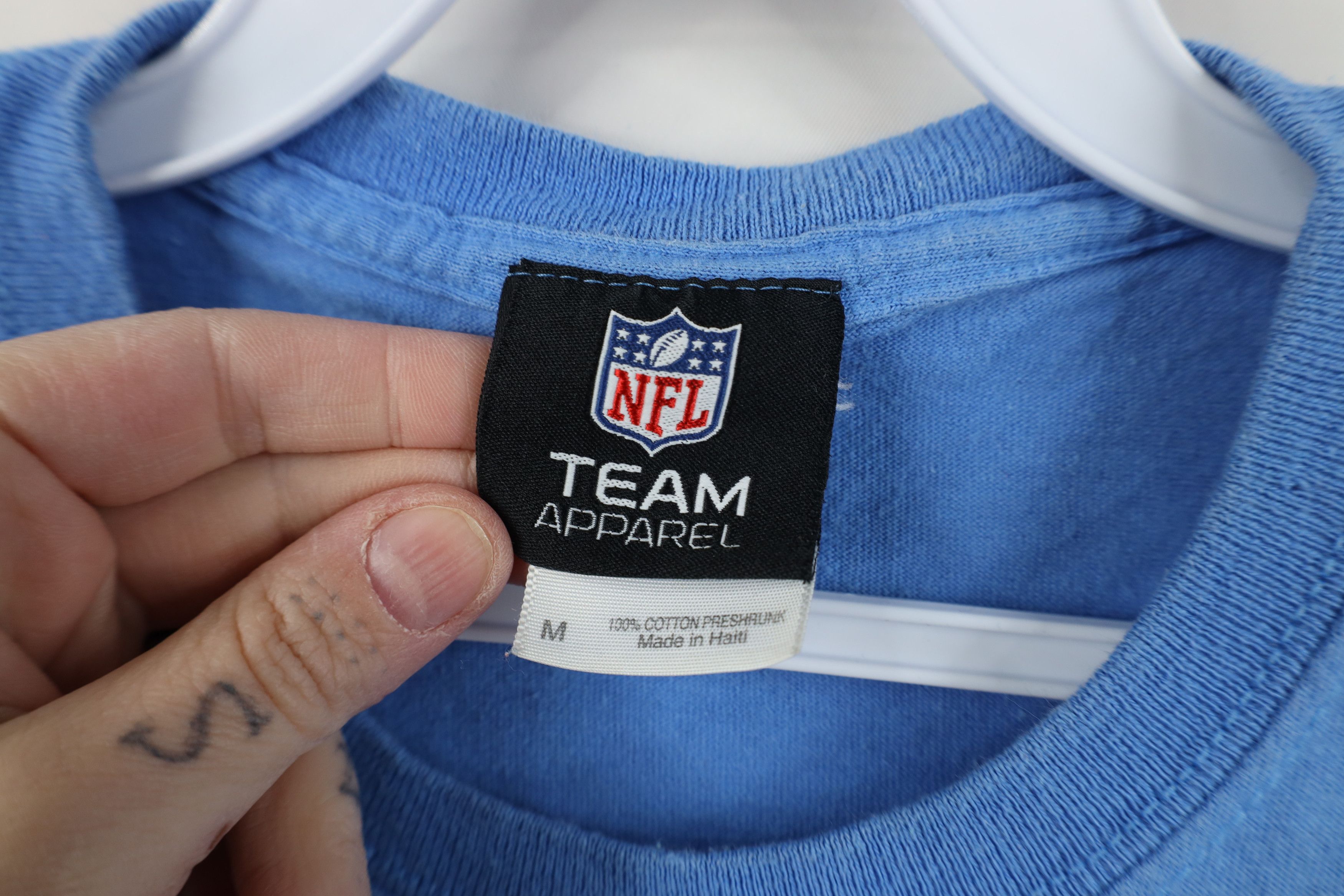 Vintage Vintage Y2K NFL Detroit Lions Football Short Sleeve T-Shirt Size US M / EU 48-50 / 2 - 9 Thumbnail