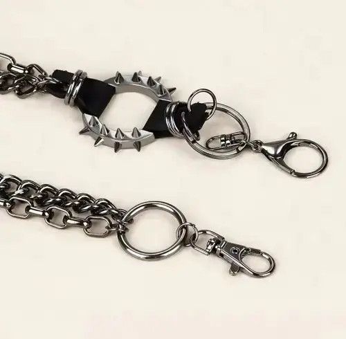 Jewelry Hip-hop Pants Belt Chains Jewelry Accessories Size ONE SIZE - 4 Thumbnail