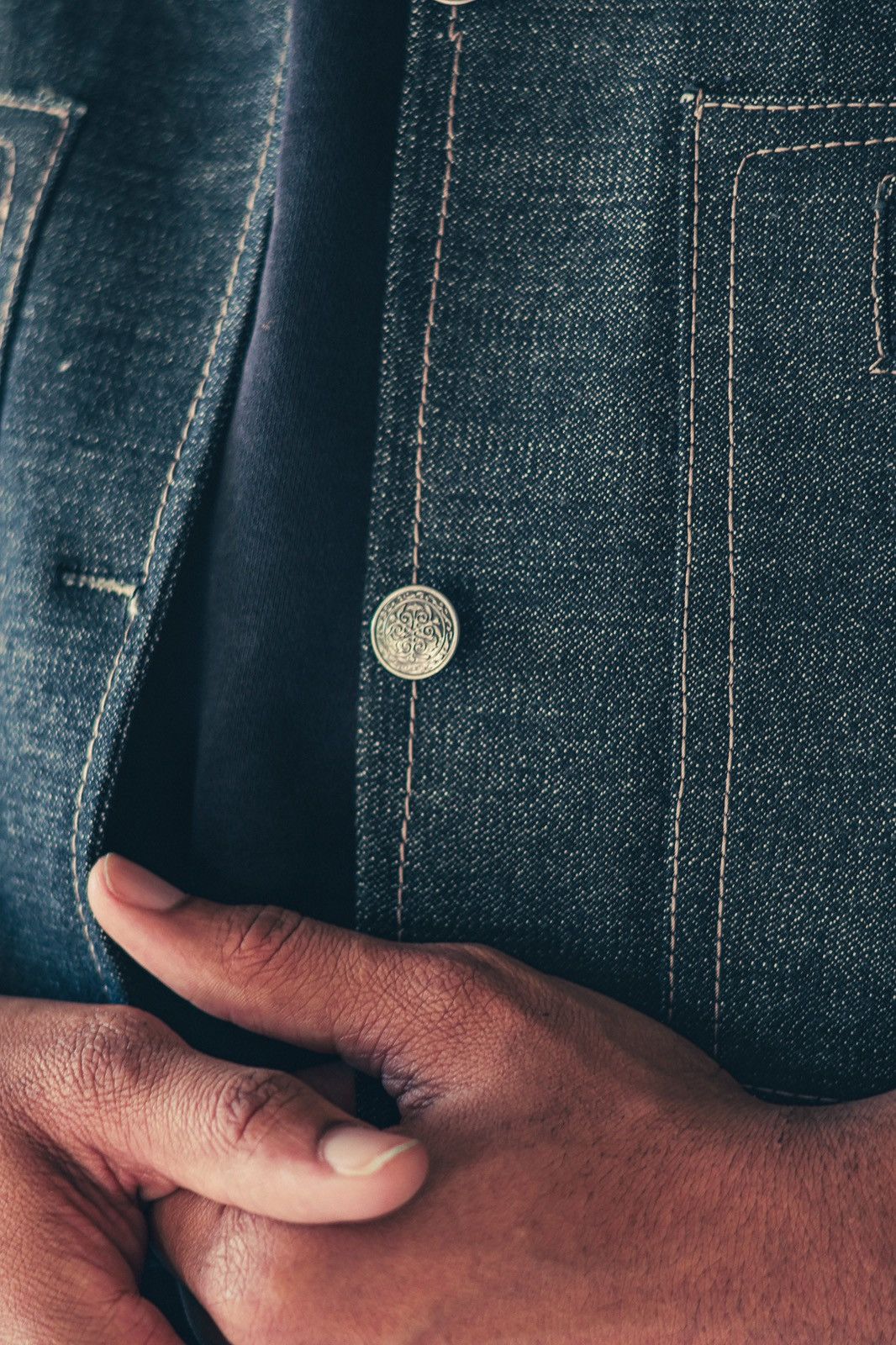 Handmade Denim Jacket X Japanese Brand Size US M / EU 48-50 / 2 - 4 Thumbnail