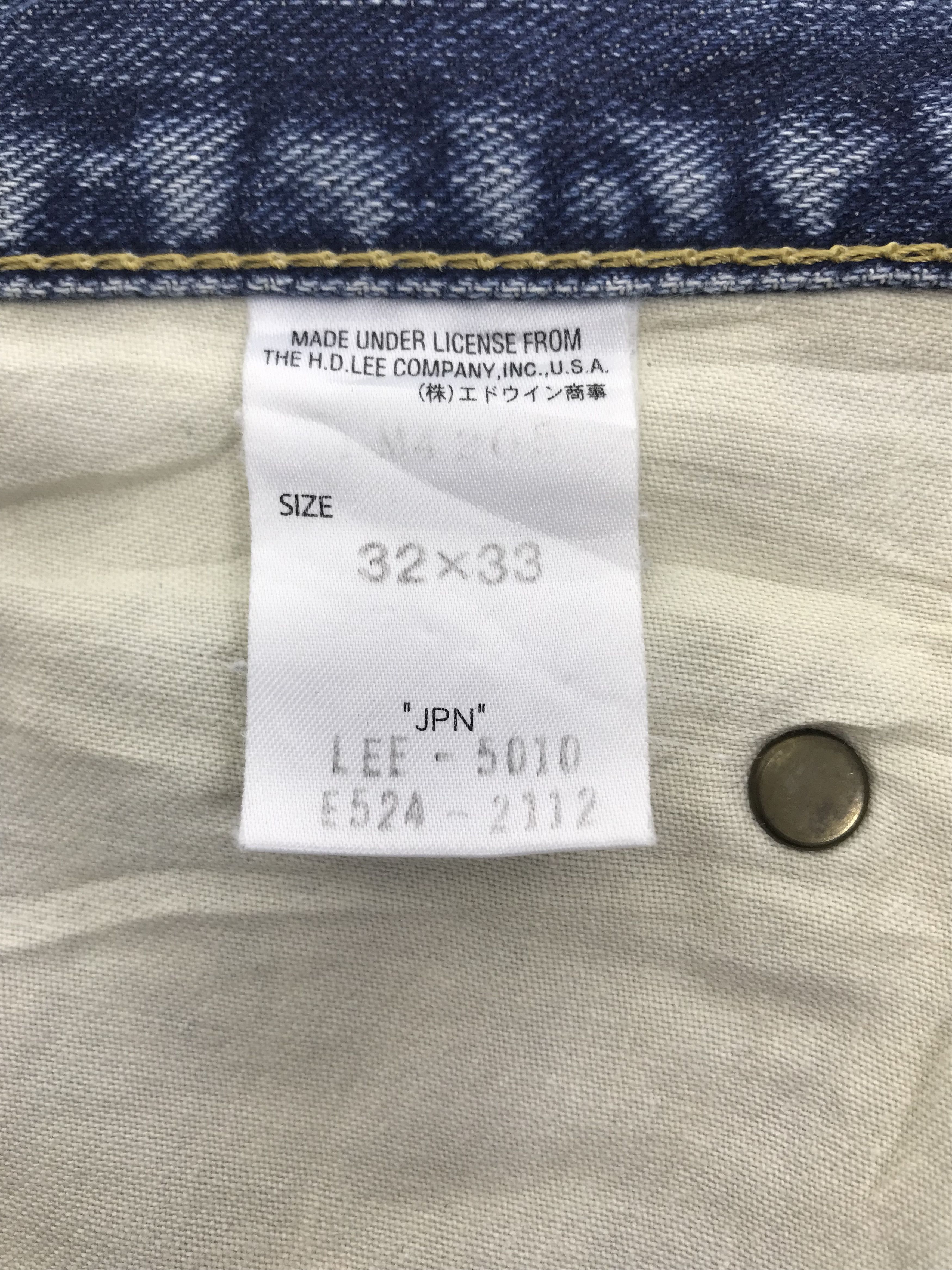 Lee Vintage Lee Riders Faded Blue Jeans Size US 32 / EU 48 - 10 Thumbnail